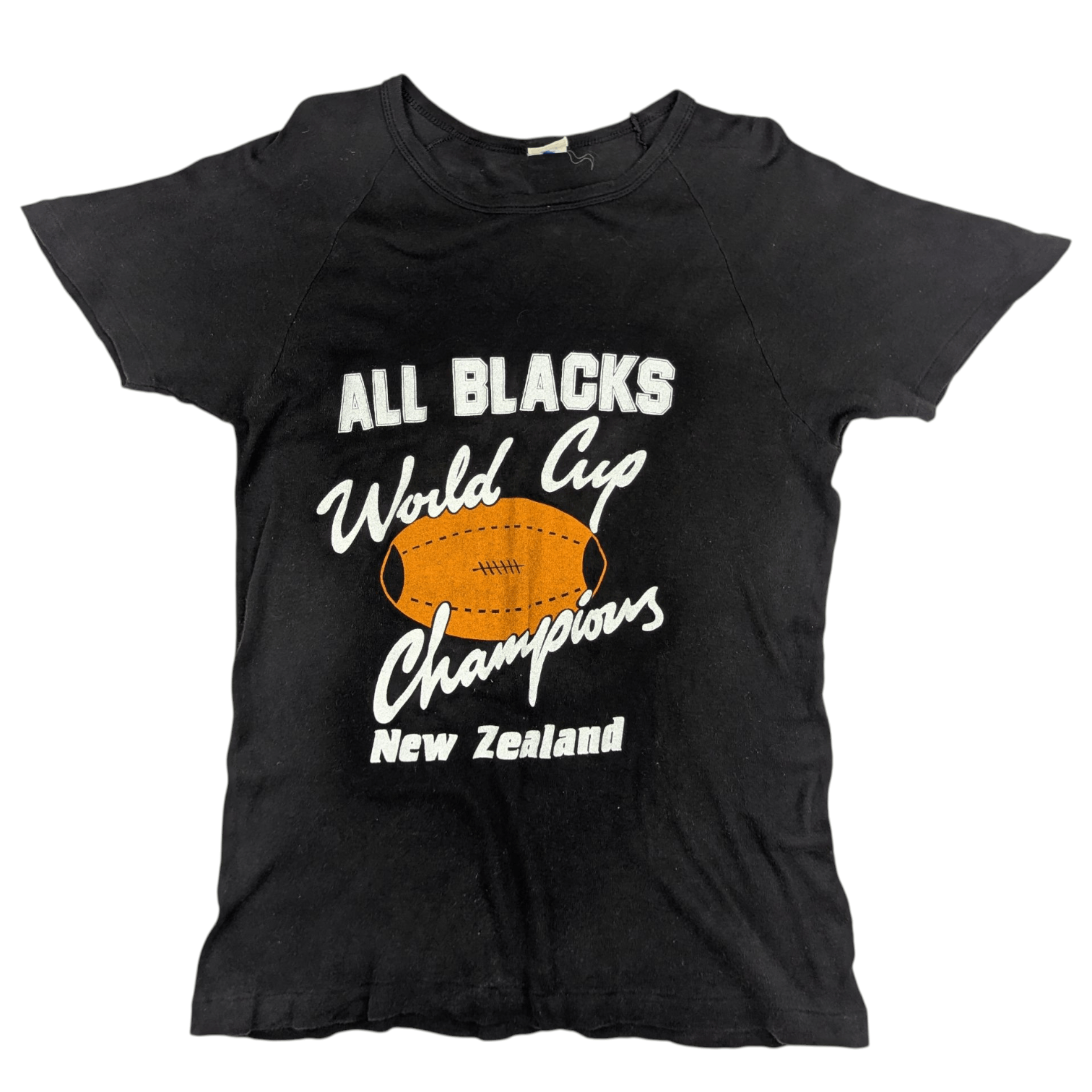 All Blacks 90's NEW ZEALAND All Blacks Rugby World Cup Champion T-Shirt Size S / US 4 / IT 40 - 2 Thumbnail