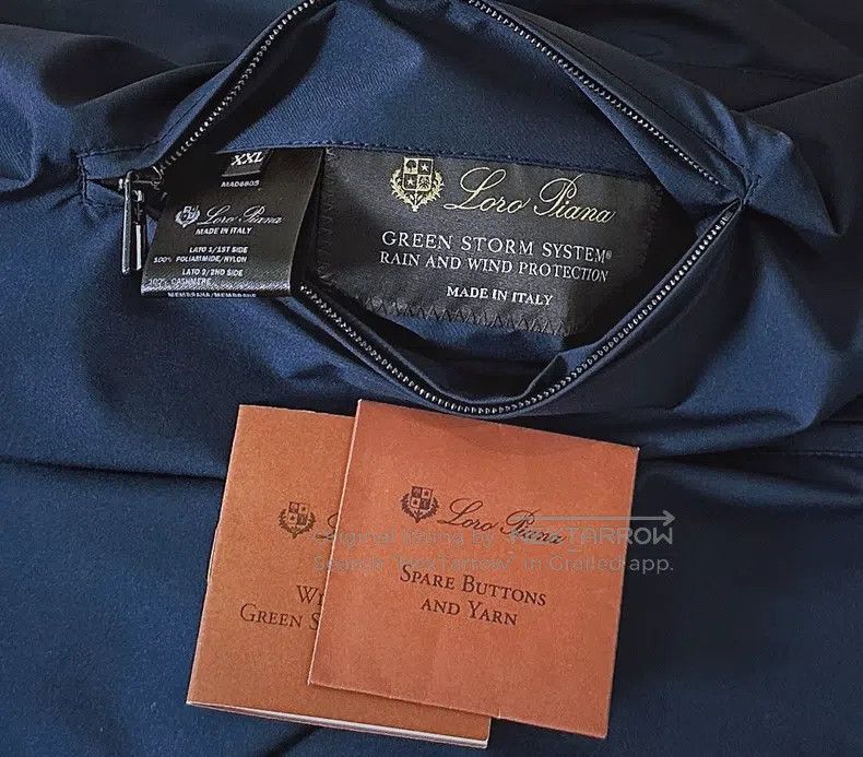 Loro Piana Loro Piana Bomber hooded jacket with cashmere lining Size US XXL / EU 58 / 5 - 5 Thumbnail