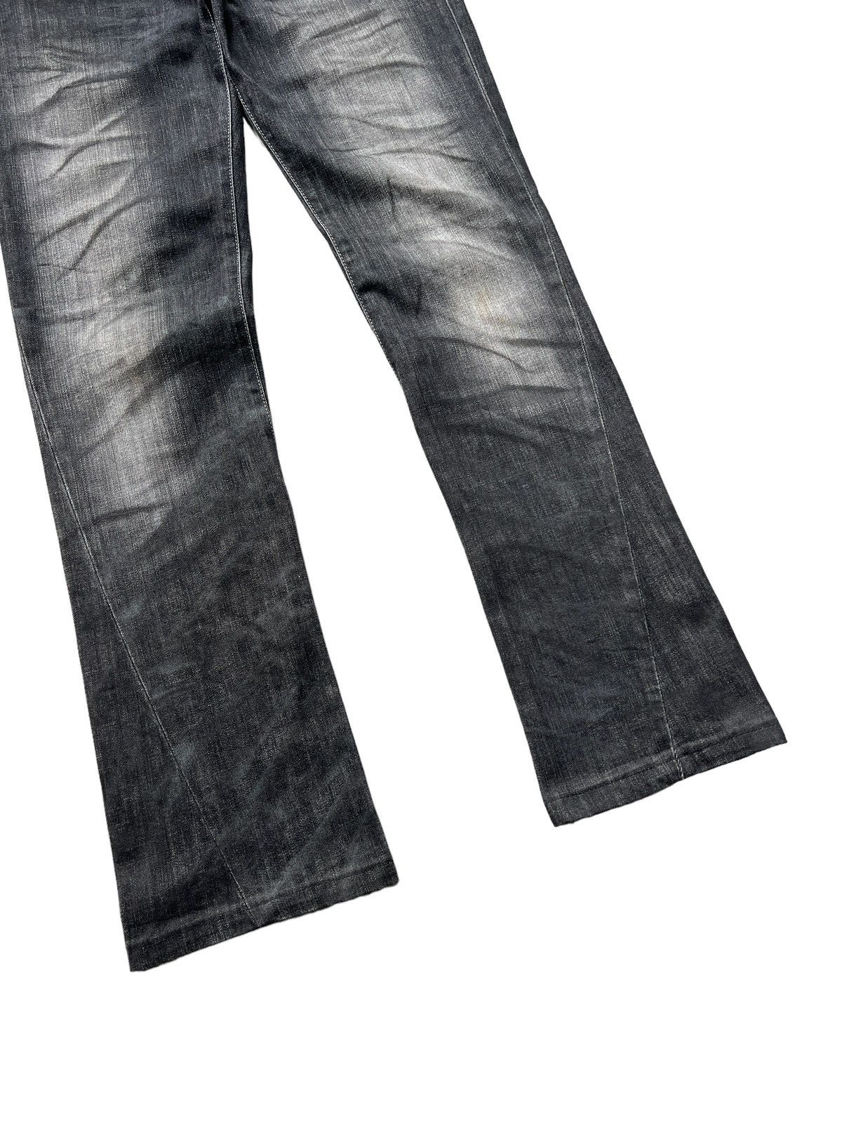 Tornado Mart Tornado Mart Goth Slim Flare Denim Size US 32 / EU 48 - 2 Thumbnail