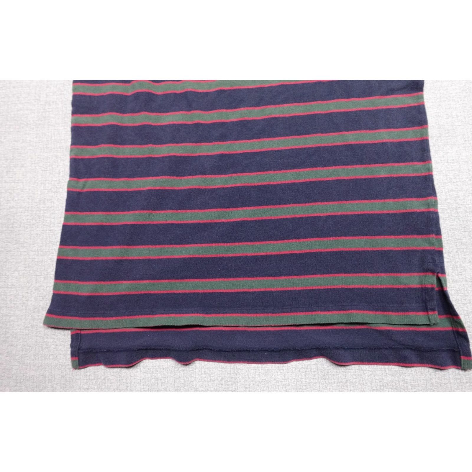 Ralph Lauren Ralph Lauren Polo Shirt Mens L Blue Striped 90s Preppy Golf Polo Ralph Lauren Polo Golf SS Size US L / EU 52-54 / 3 - 3 Thumbnail