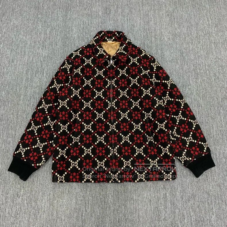 Gucci Gucci Old flower full-print cotton jacket Size US M / EU 48-50 / 2 - 1 Thumbnail