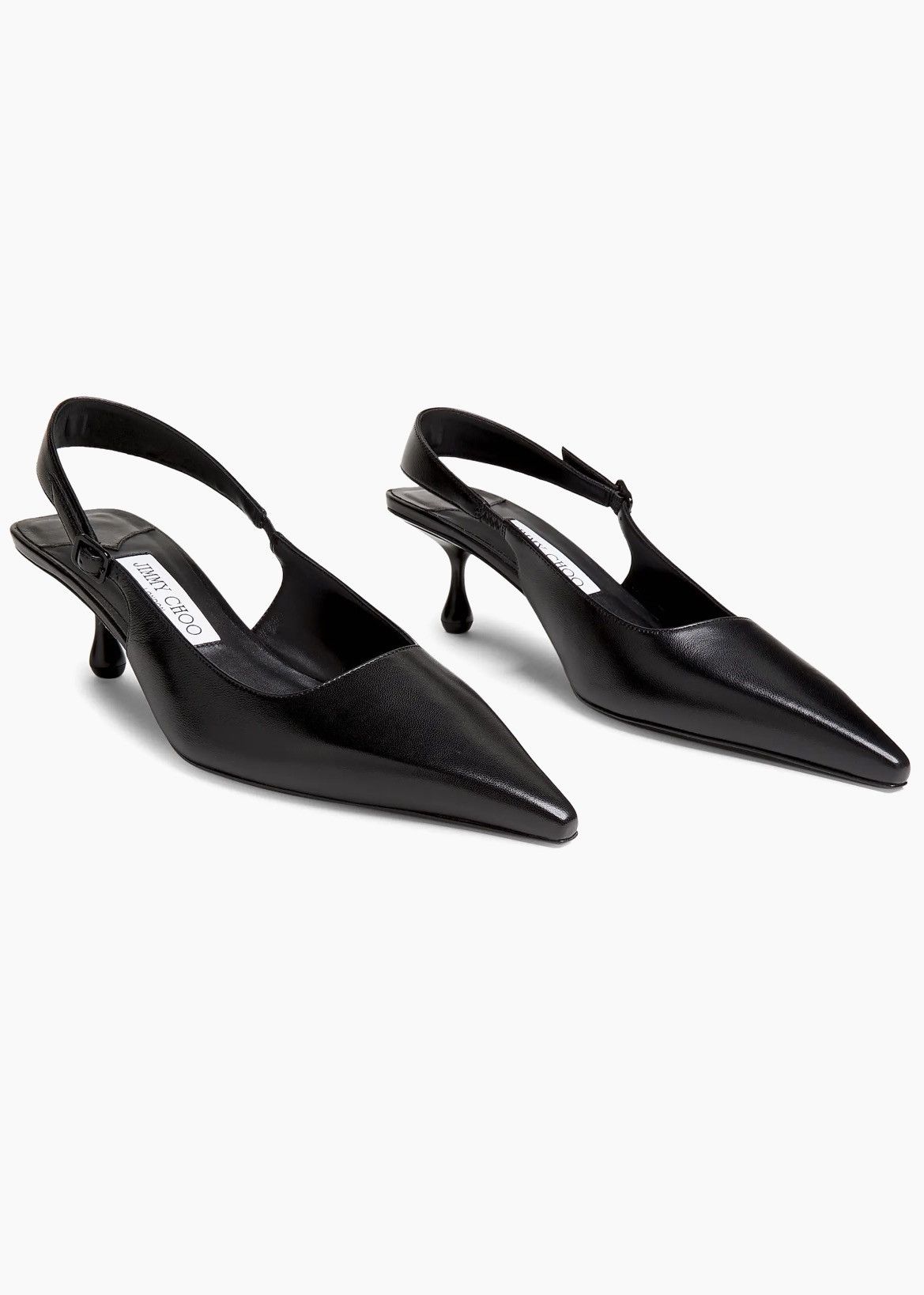 Jimmy Choo Jimmy Choo Amel 50MM Leather Slingback Pumps size 36 Size US 6 / IT 36 - 1 Thumbnail
