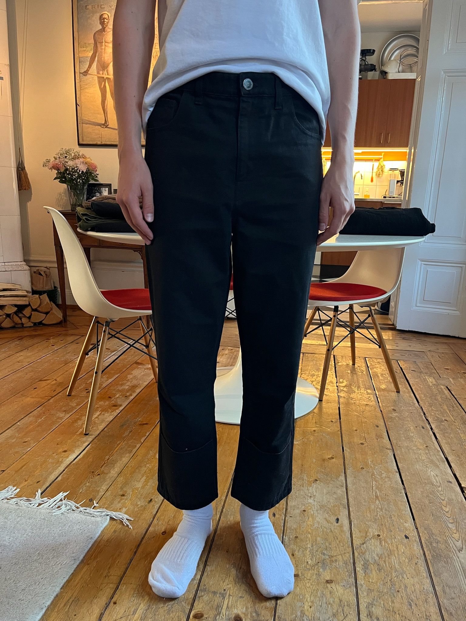 Raf Simons Raf Simons classic fit turn up denim pants Size US 29 - 6 Thumbnail