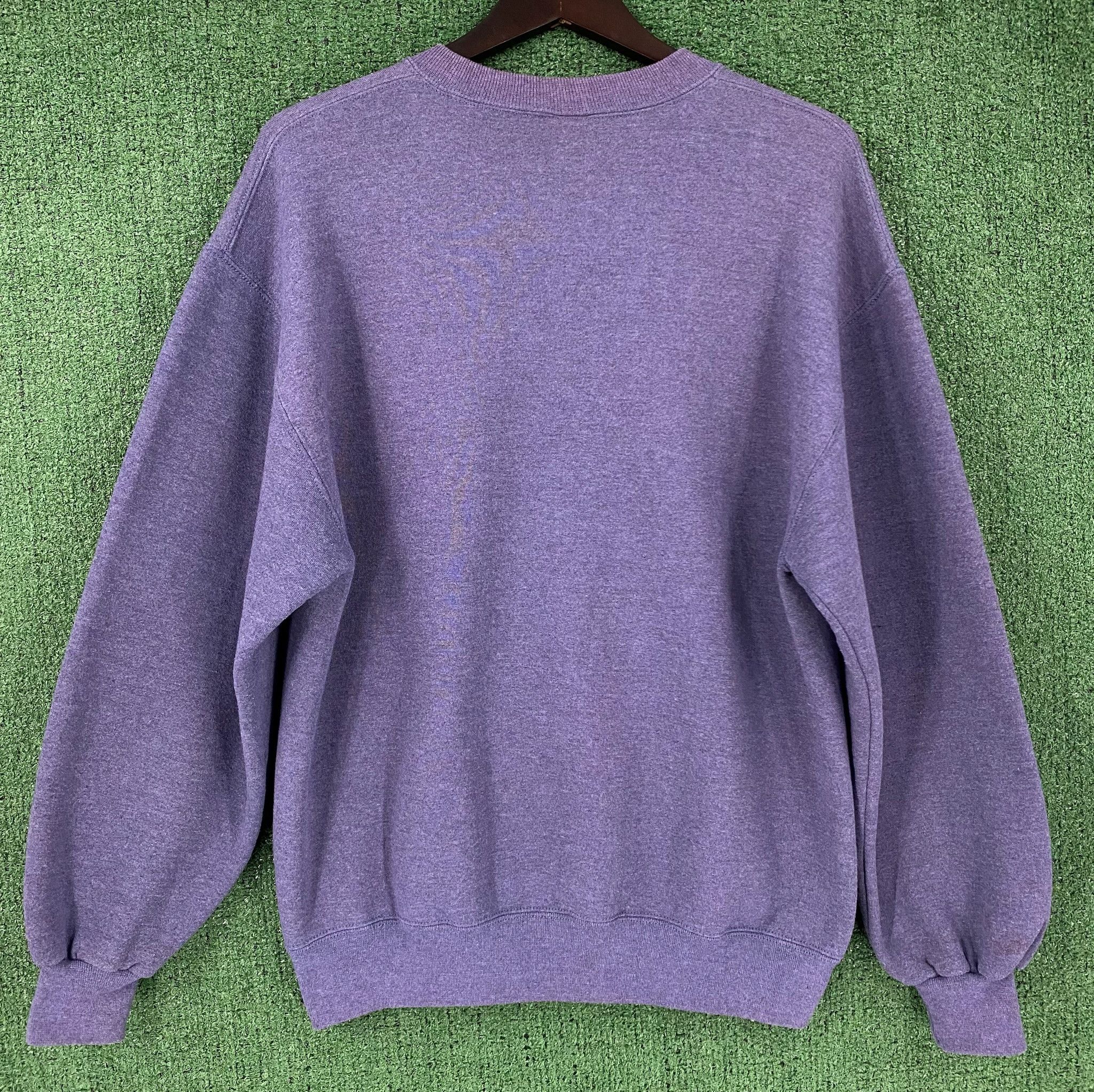 Russell Athletic 90’s Russell Athletic Faded Purple Blank Sweatshirt Large Size US L / EU 52-54 / 3 - 5 Thumbnail