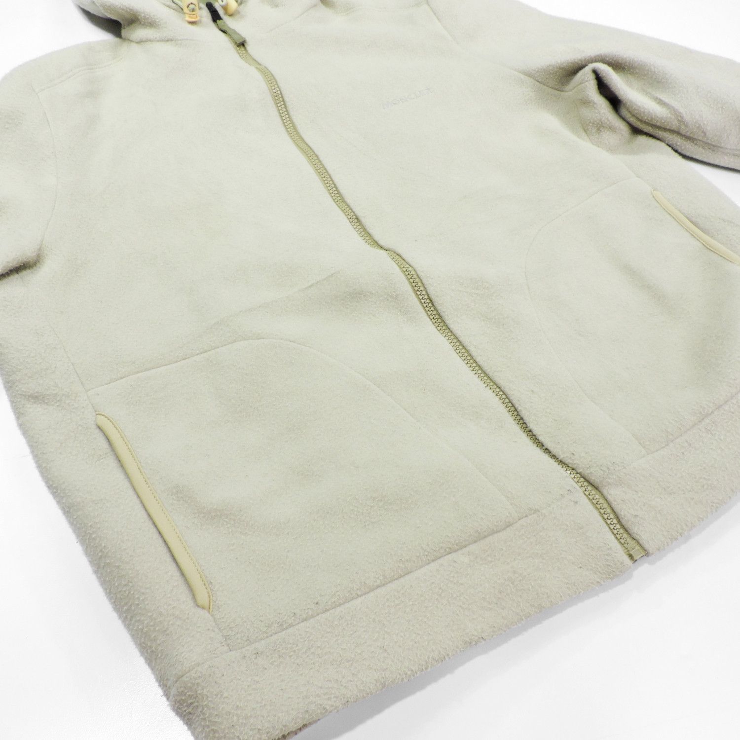 Moncler 90’S MONCLER HUSKY REVERSIBLE LIGHT GREEN FLEECE JACKET Size US S / EU 44-46 / 1 - 11 Thumbnail