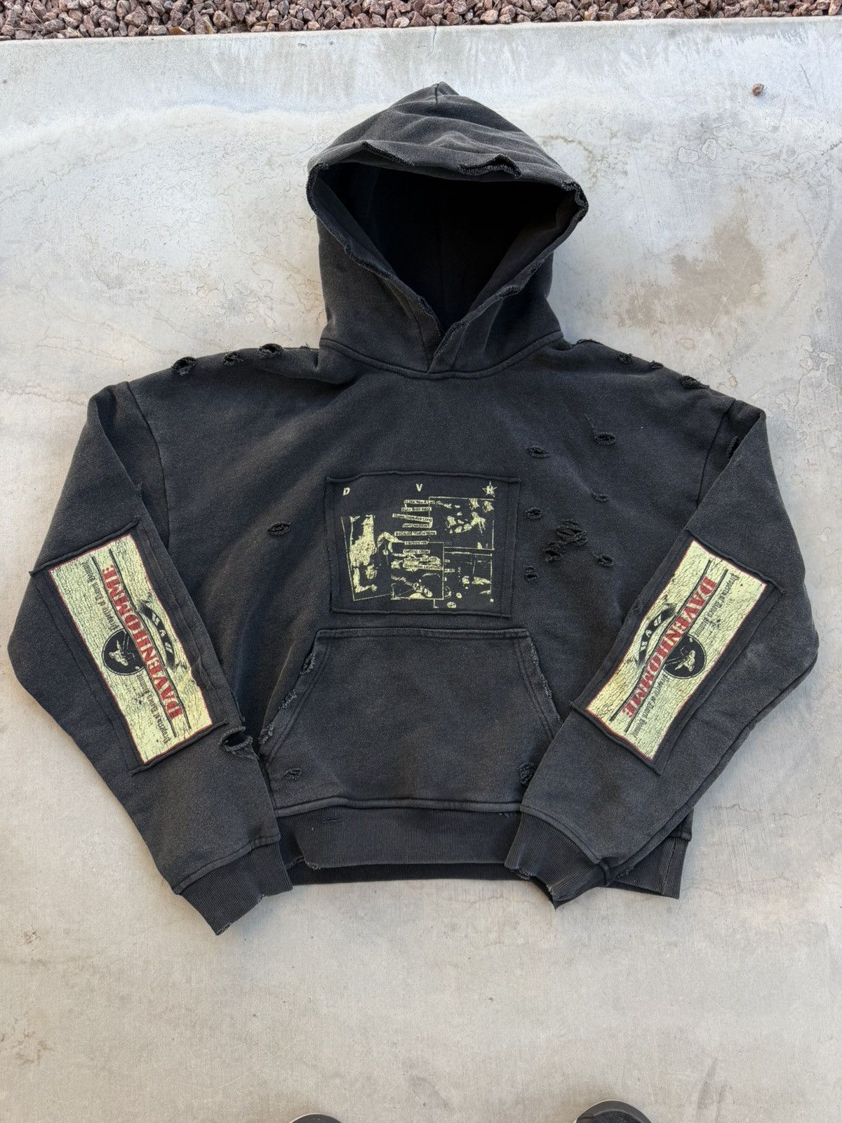 Other Daven Homme Ramone Patch Hoodie – Distressed Large Size US L / EU 52-54 / 3 - 1 Thumbnail