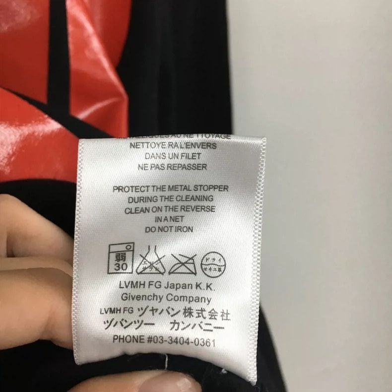 Givenchy Givenchy Black Round Neck 'Love' Letter Hoodie Size US XS / EU 42 / 0 - 5 Thumbnail