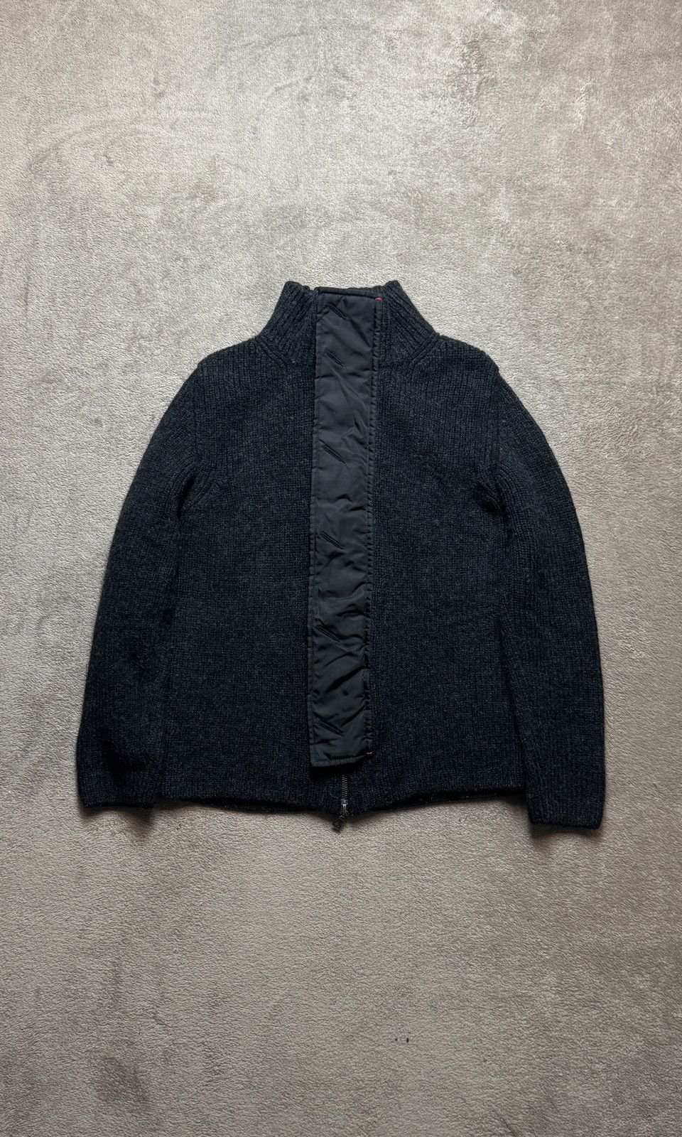 Prada 00s Prada Virgin Wool Nylon Zip Jacket ysl gucci tom ford Size US S / EU 44-46 / 1 - 2 Thumbnail