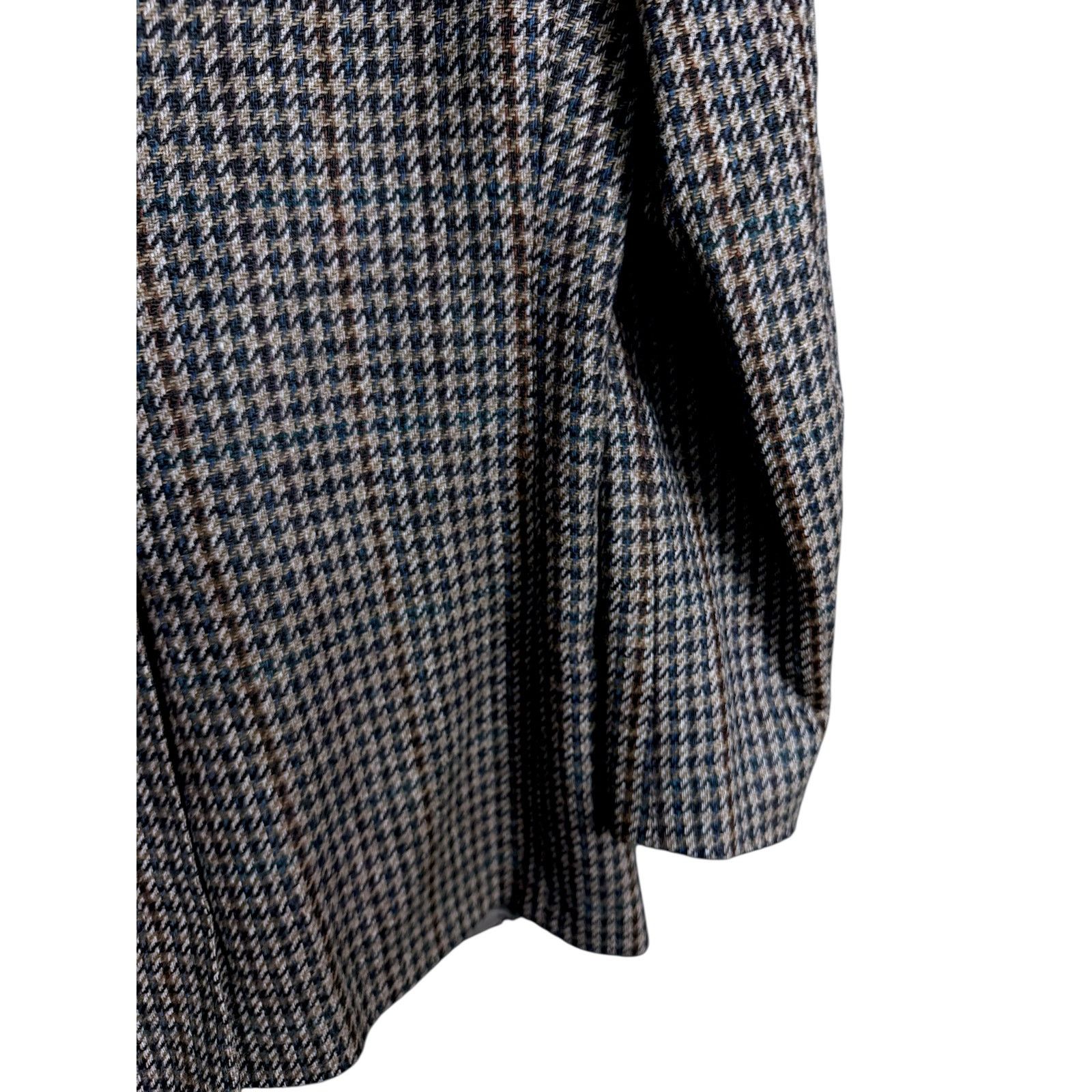Burberry Vintage Men's Burberrys London 100% Tweed Wool Blazer 42R Size 42R - 10 Thumbnail