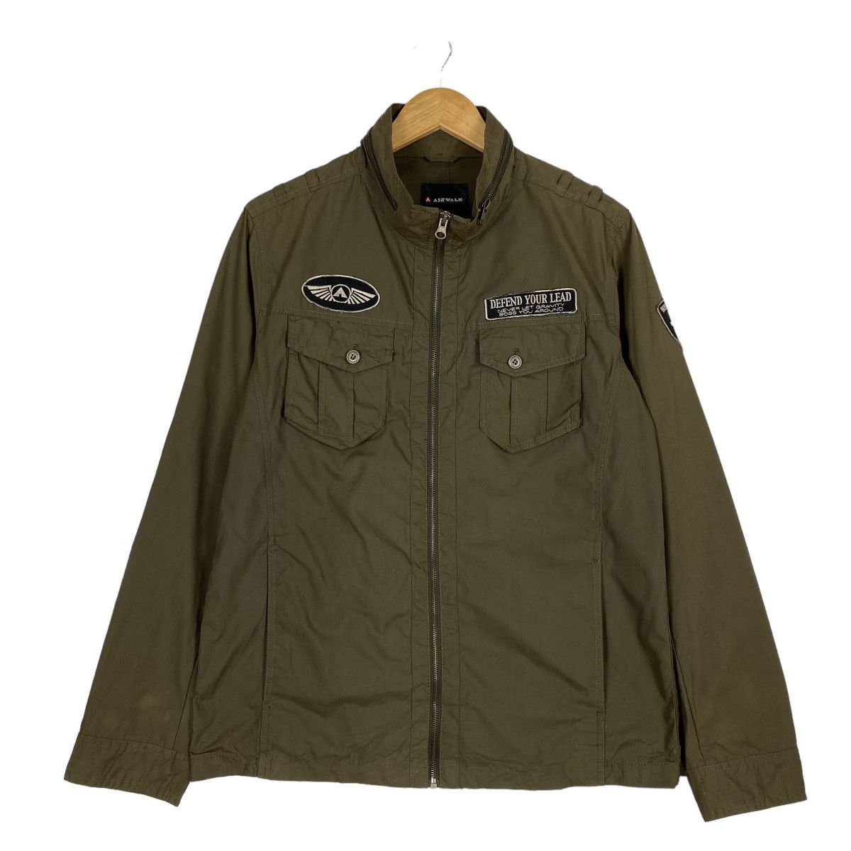 Airwalk AIRWALK MILITARY JACKET ARMY STYLE Size US M / EU 48-50 / 2 - 1 Thumbnail