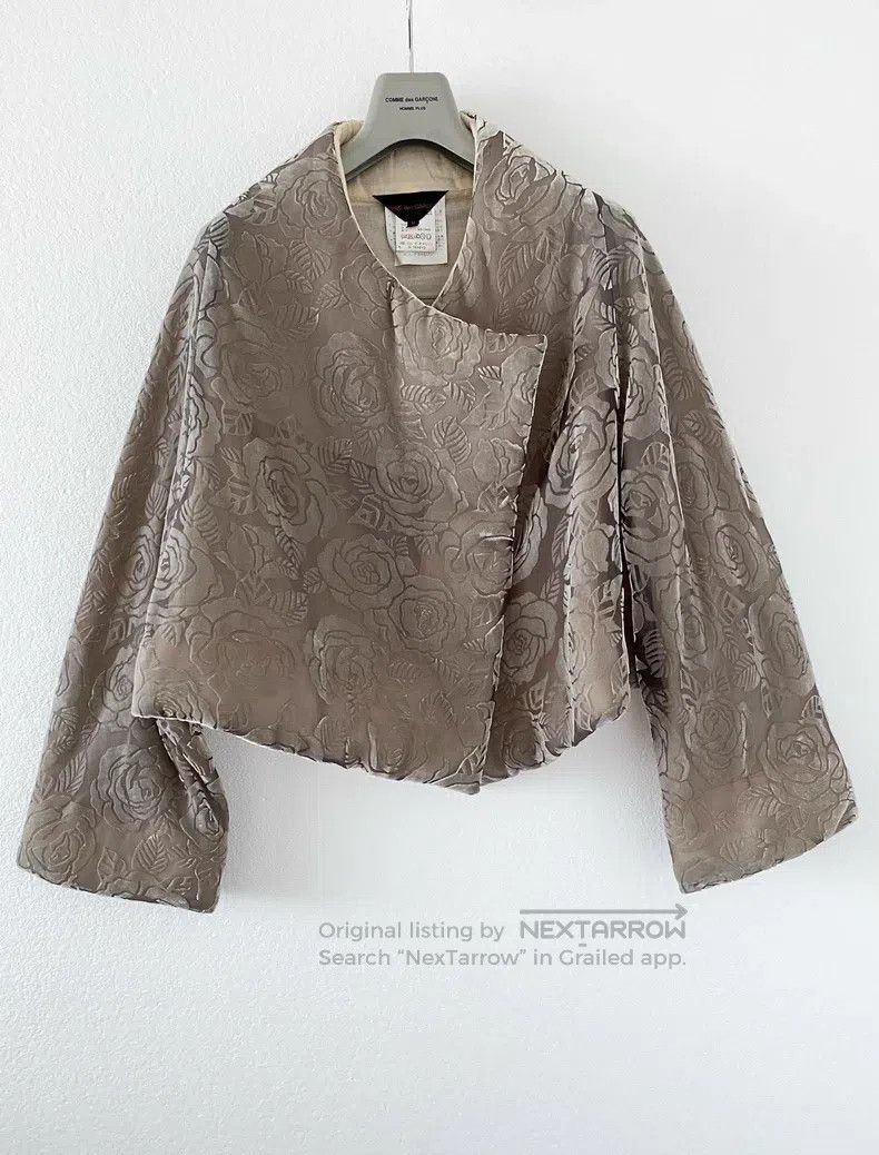 Comme des Garcons Comme Des Garcons Velvet rose jacket with pure cotton whit Size M / US 6-8 / IT 42-44 - 1 Thumbnail