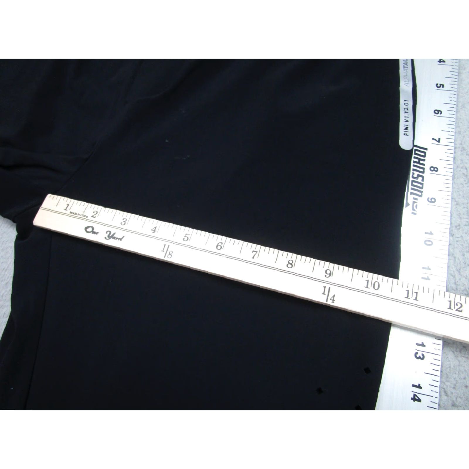 Vintage AlphaTauri Pants Mens Small Black Laser Cut Perforated Joggers Made Portugal Size US 31 - 6 Thumbnail