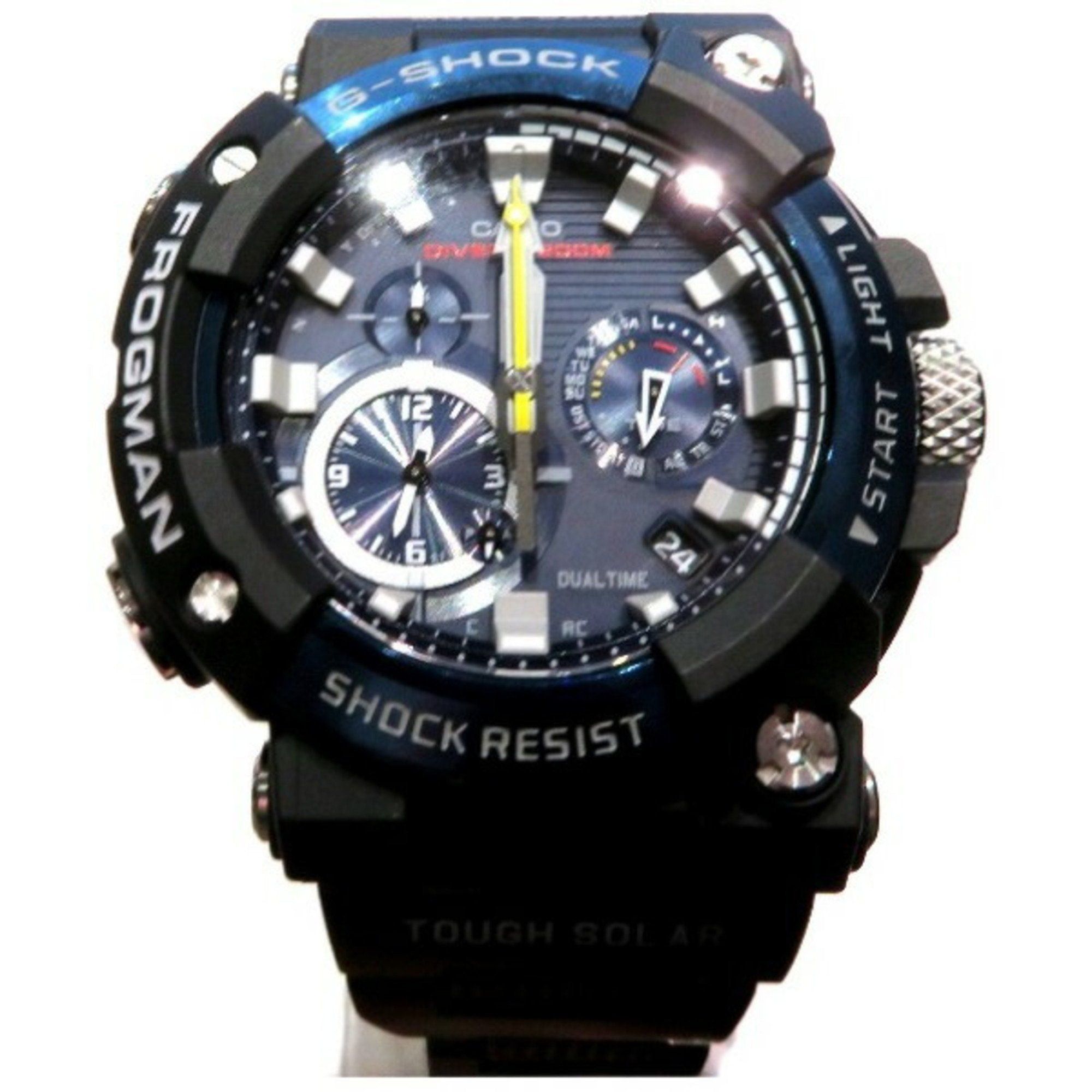 image of Casio G-Shock Master Of G Frogman Gwf-A1000C-1Ajf Radio Solar Watch Men's in Black