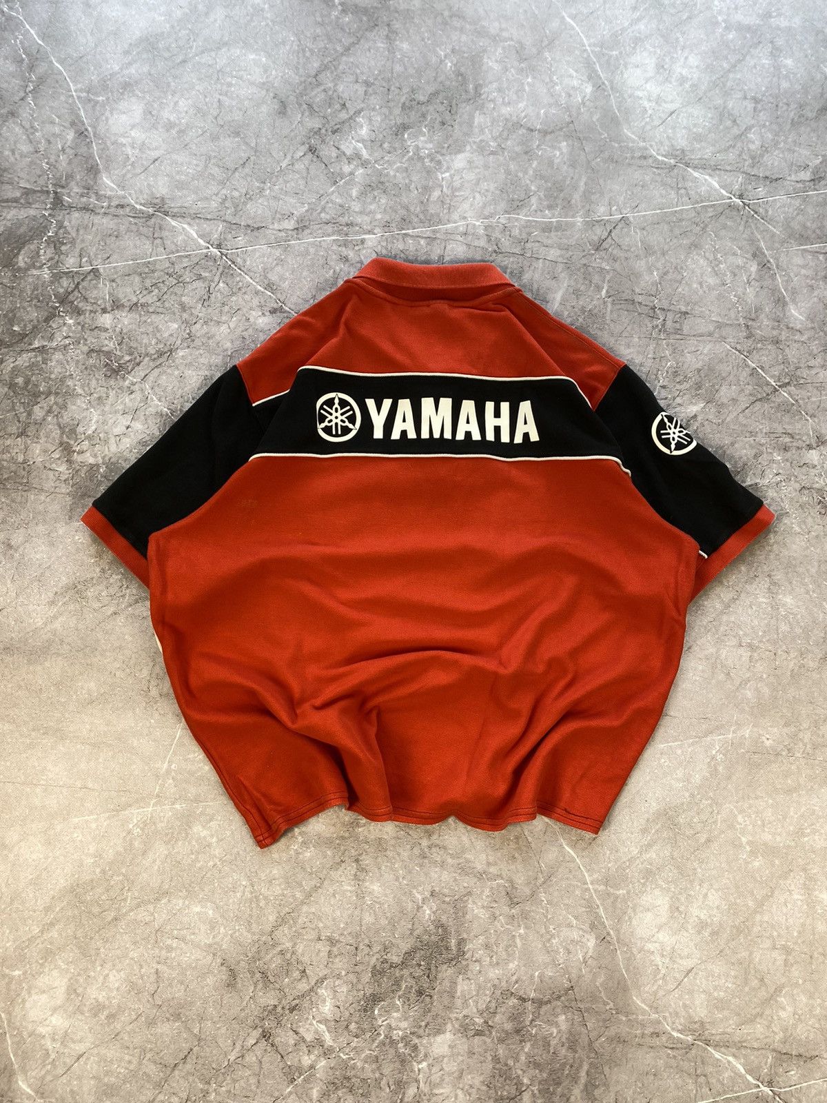 Vintage × Yamaha Vintage Yamaha Official Racing Polo Shirt Moto Tee Formula 1 Size US XL / EU 56 / 4 - 7 Thumbnail