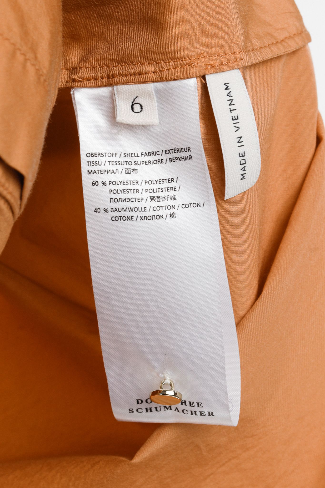 DOROTHEE SCHUMACHER Dorothee Schumacher SP/19 Taffeta Oversized Button-Up Shirt Size XXL / US 16-18 / IT 52-54 - 8 Thumbnail