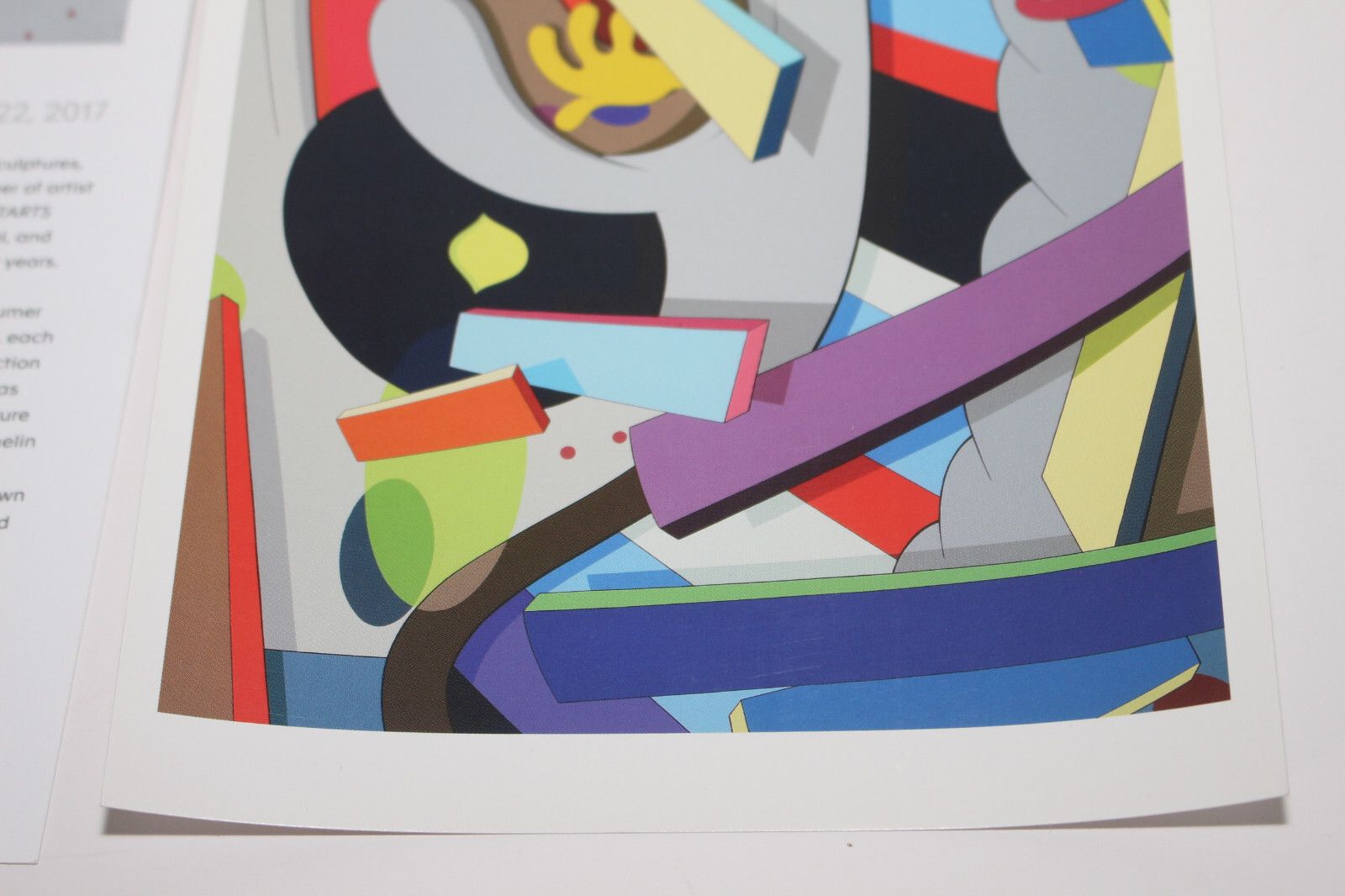 Kaws KAWS Where the End Starts Postcard + Museum Pamphlet Brochu Size ONE SIZE - 4 Thumbnail