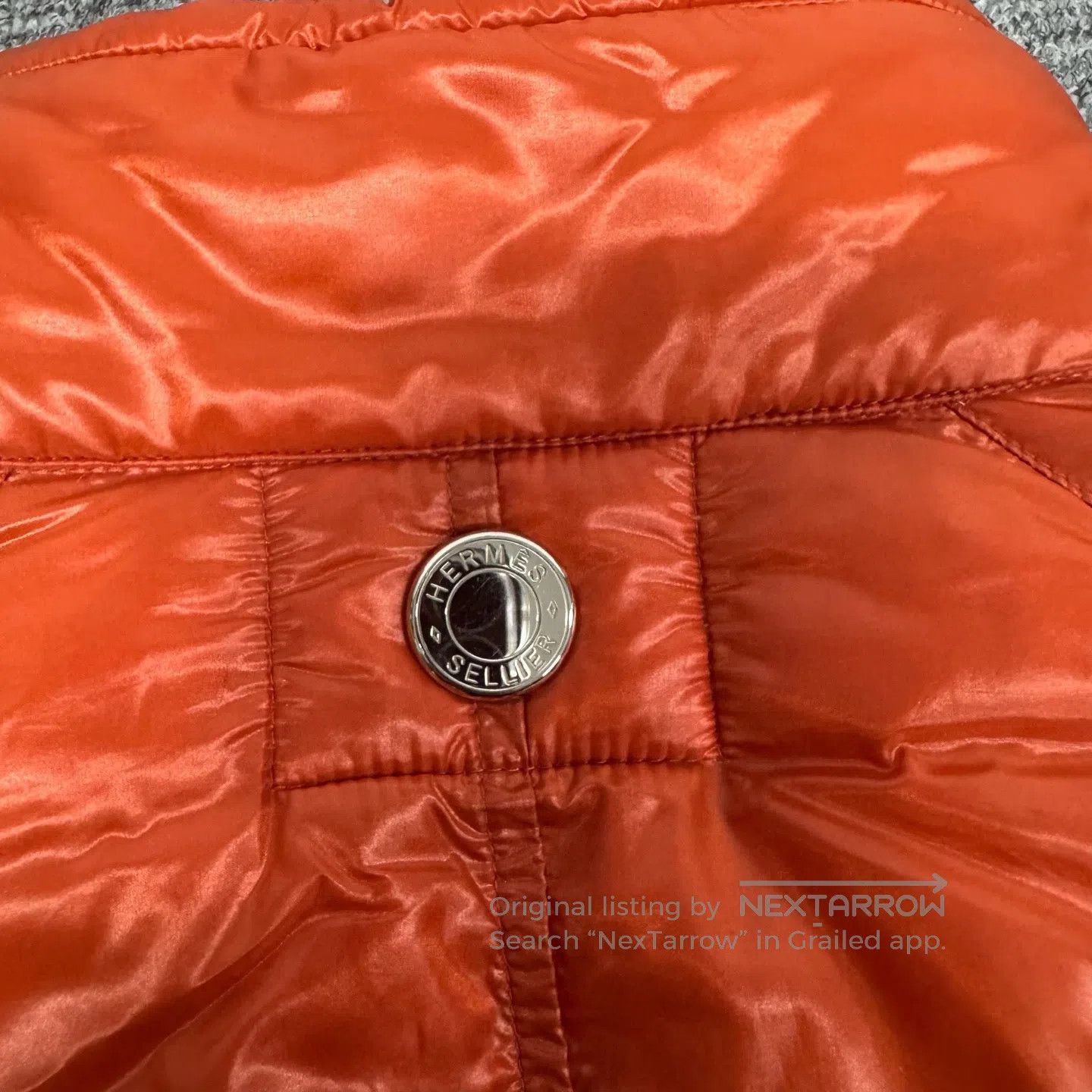 Hermes Hermes The popular orange down jacket| Size M / US 6-8 / IT 42-44 - 5 Thumbnail