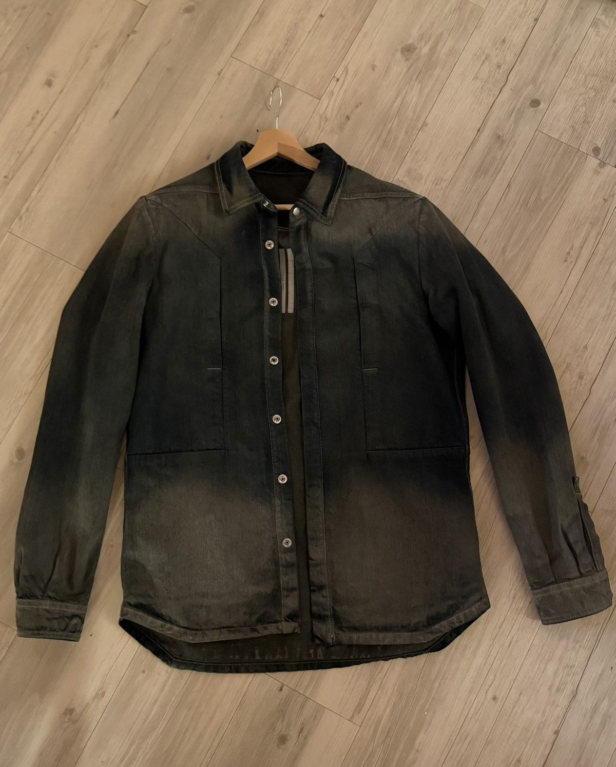 Rick Owens Rick Owens Fogpocket Shirt Size US L / EU 52-54 / 3 - 2 Thumbnail