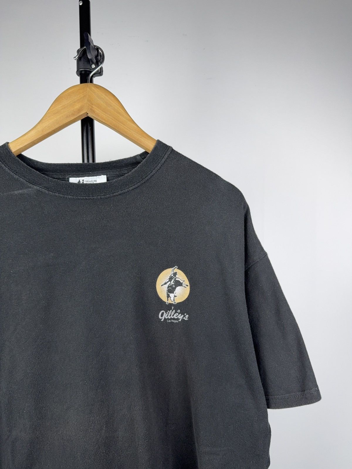Vintage Vintage Gilley’s Las Vegas Bull Graphic T-Shirt Black XL Size US XL / EU 56 / 4 - 3 Thumbnail
