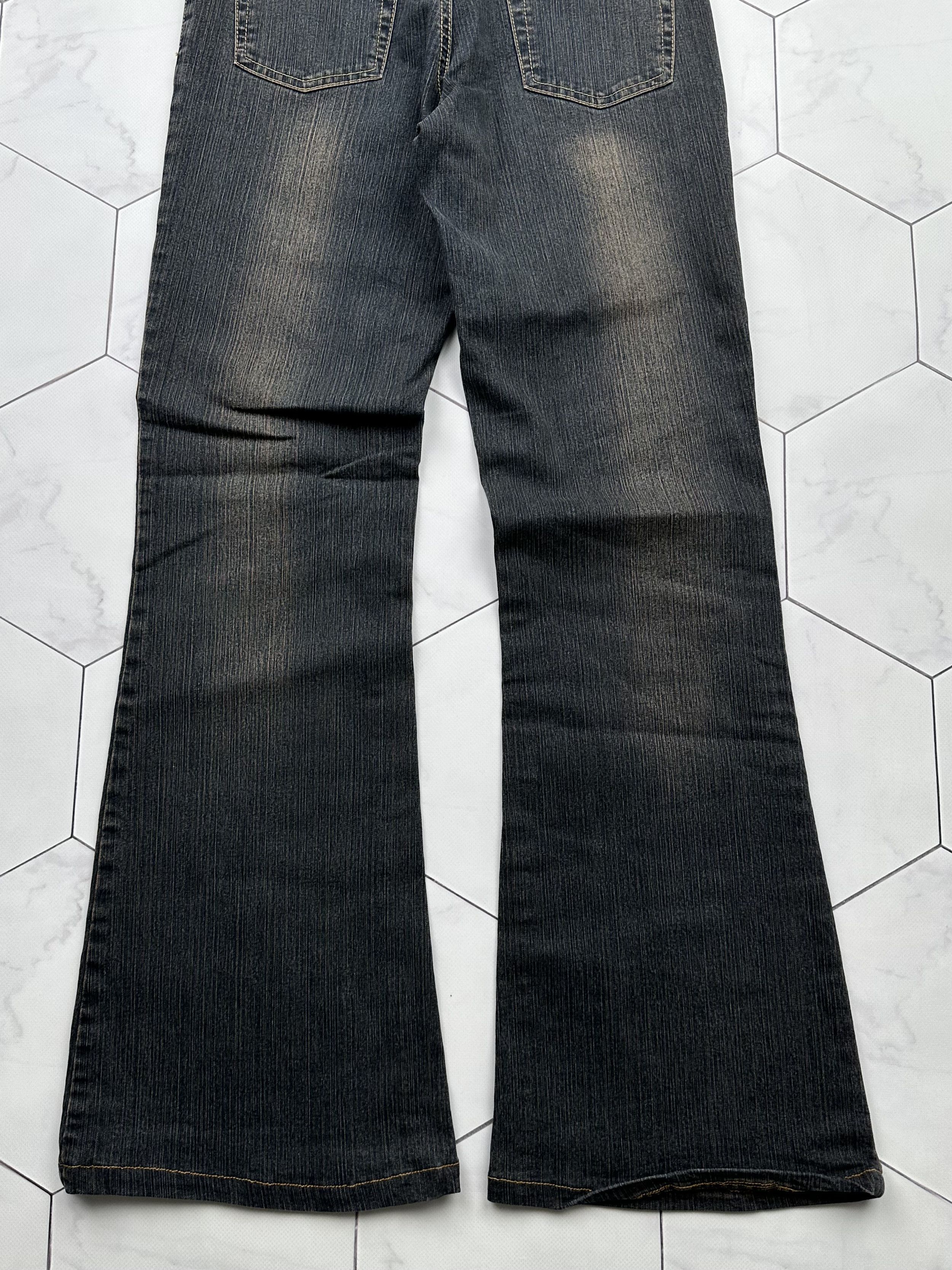 Japanese Brand Vintage Faded Flare Jeans (B521)E2 Size 27" / US 4 / IT 40 - 6 Thumbnail