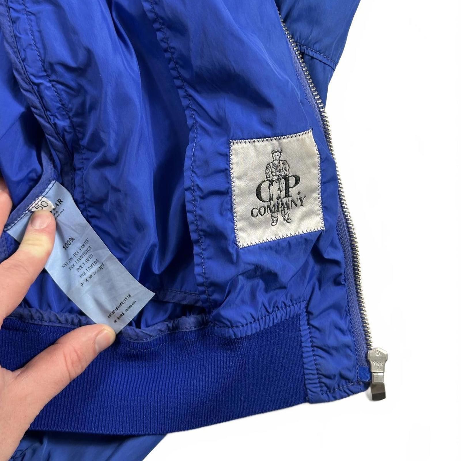 C.P. Company CP Company 2009 Nylon Goggle Jacket Blue Small Size US S / EU 44-46 / 1 - 9 Thumbnail