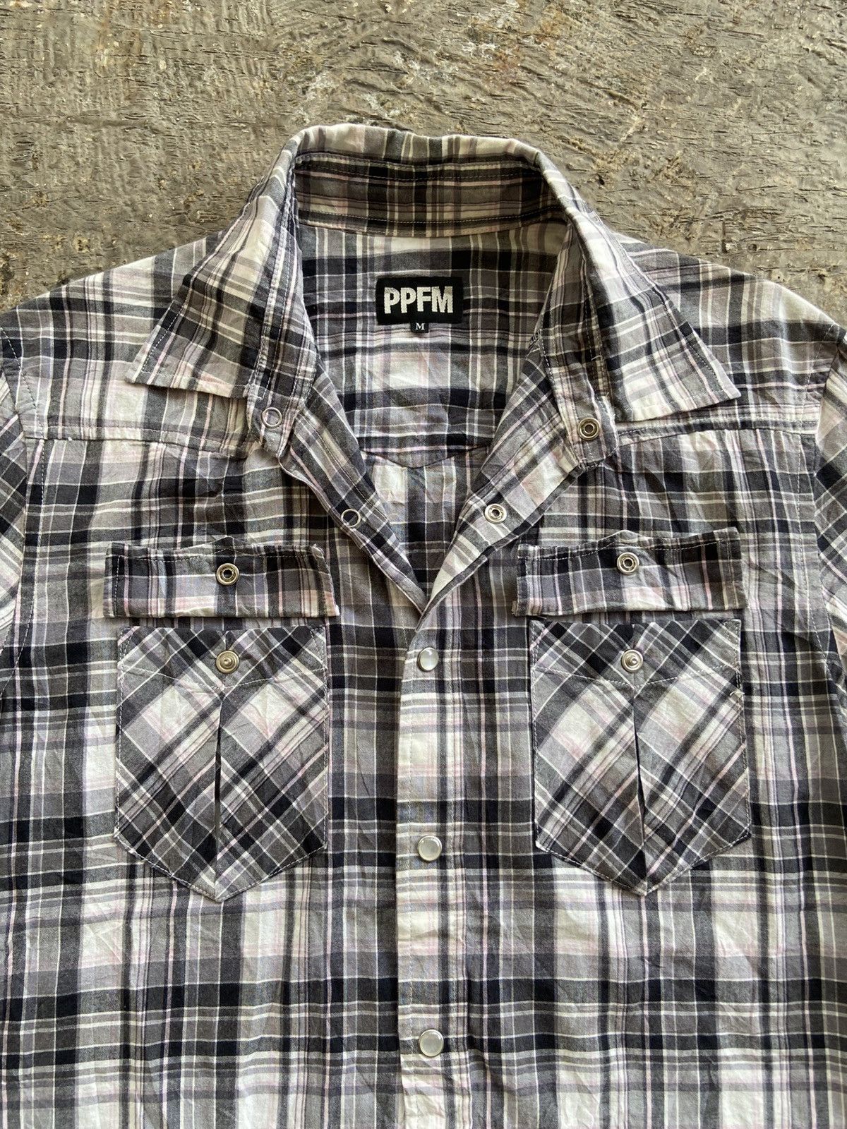 PPFM 2000s PPFM - Western Style Snap Button Shirt Size US M / EU 48-50 / 2 - 5 Thumbnail