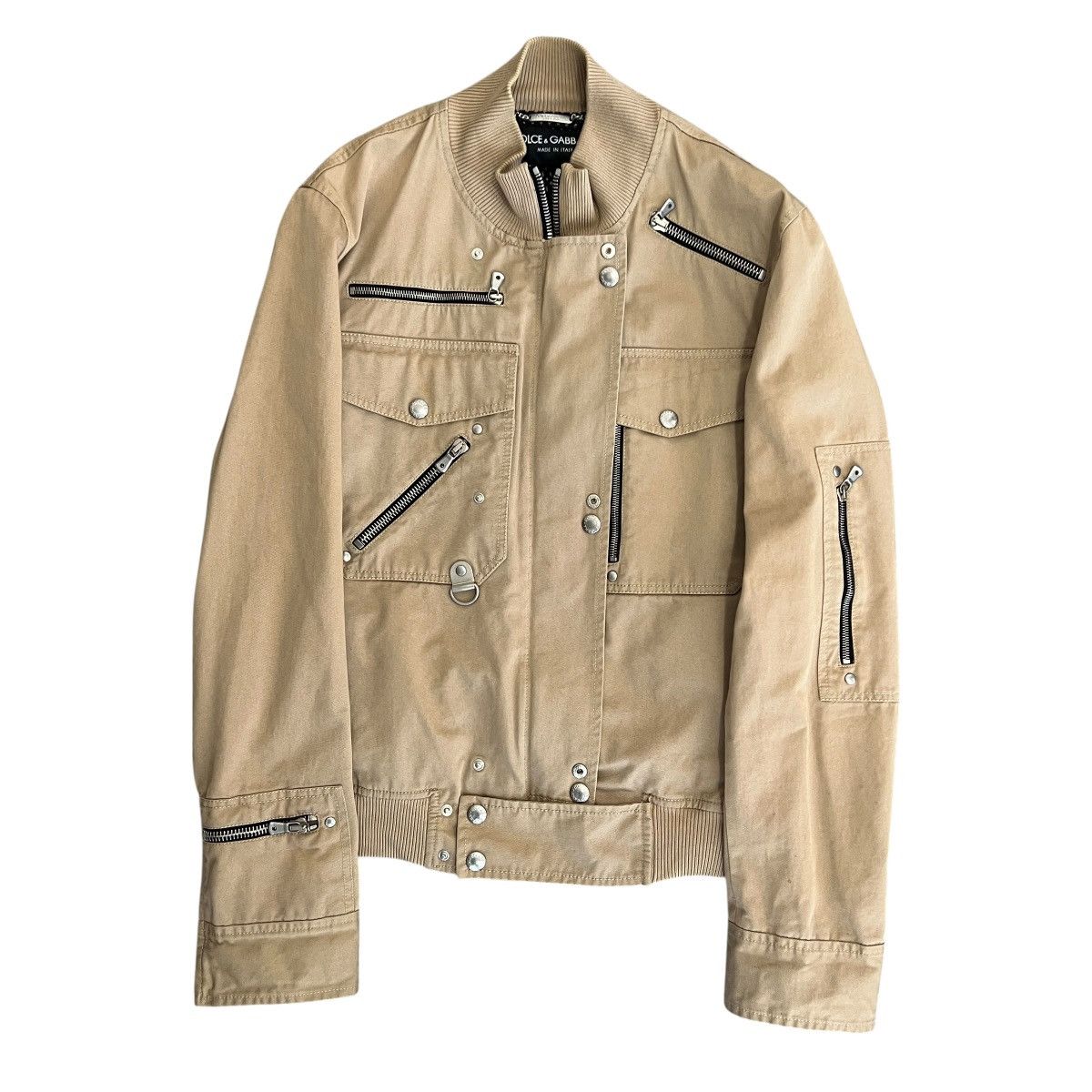 Dolce & Gabbana DOLCE&GABBANA 2000s TACTICAL ZIP JACKET Size US M / EU 48-50 / 2 - 1 Thumbnail