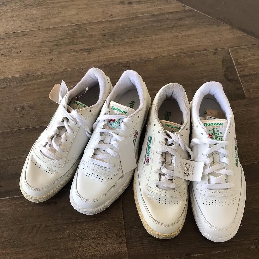Hysteric Glamour × Reebok Reebok C85 TV Reebok Club C 85 TV Intense Vintage 80s Size US 7.5 / EU 40-41 - 2 Thumbnail