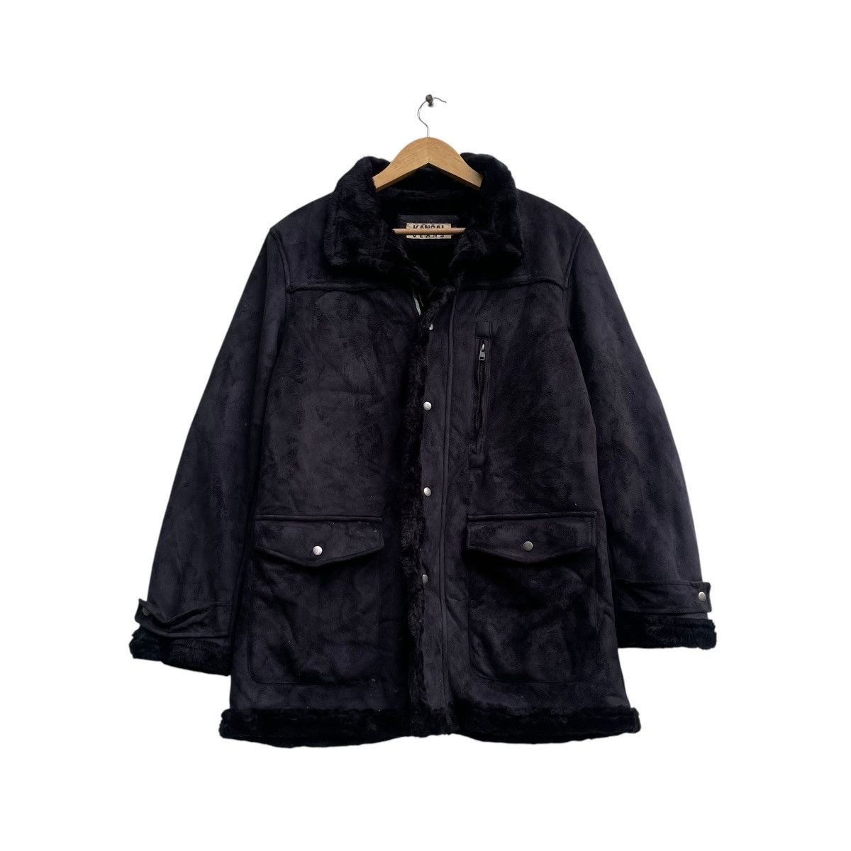 Japanese Brand × Kansai Yamamoto × Yohji Yamamoto 💥Vintage Kansai Man Moleskin Jacket Size US M / EU 48-50 / 2 - 1 Thumbnail