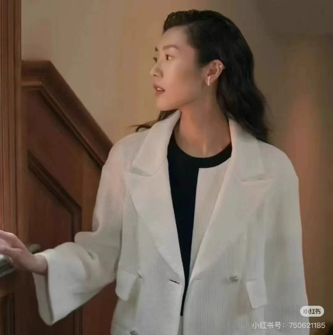Chanel Chanel Waffle Double-Breasted Relaxed Jacket FR 36 Size XS / US 0-2 / IT 36-38 - 6 Thumbnail