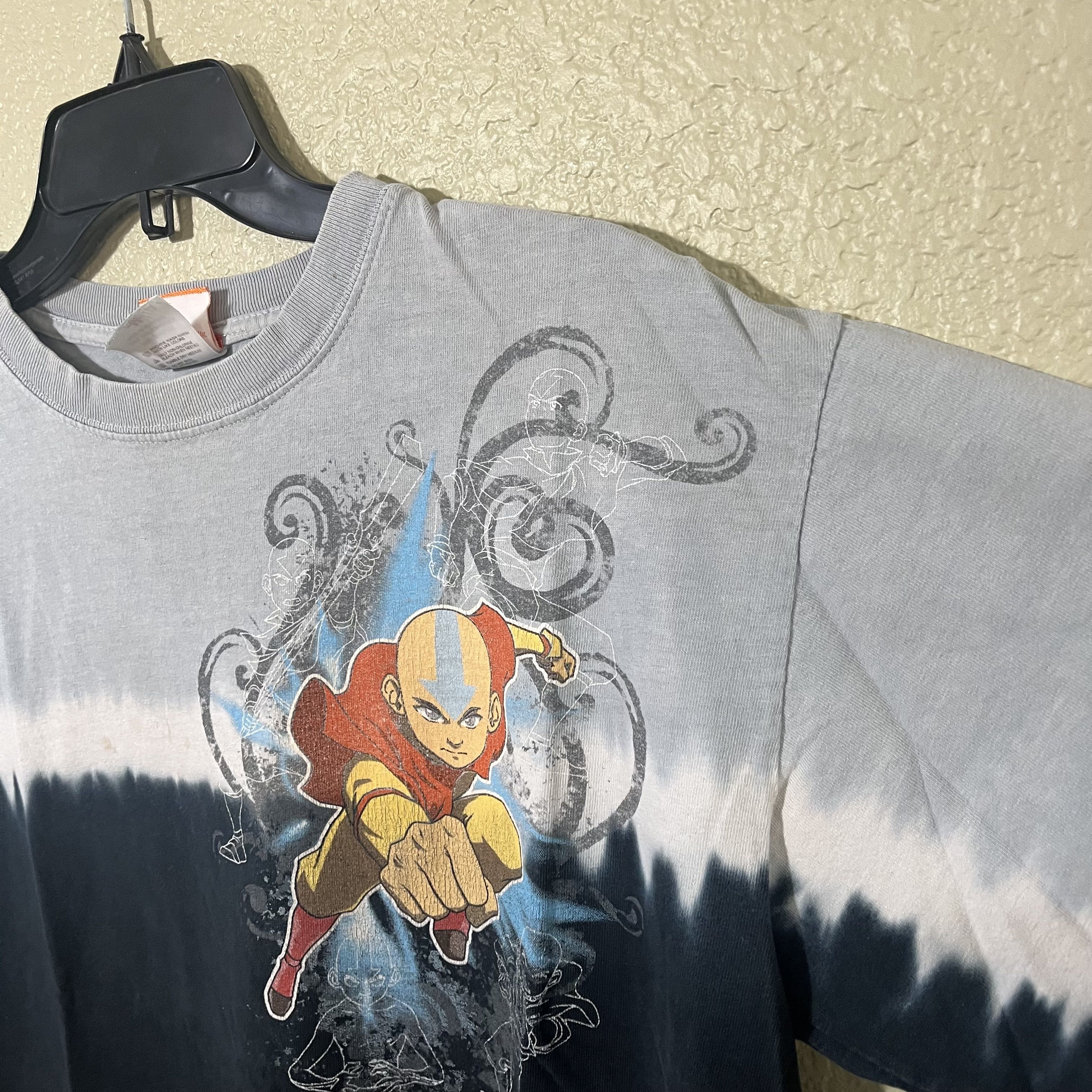Nickelodeon Vintage 2007 Avatar The Last Airbender Tie Dye T-shirt Size US M / EU 48-50 / 2 - 6 Thumbnail