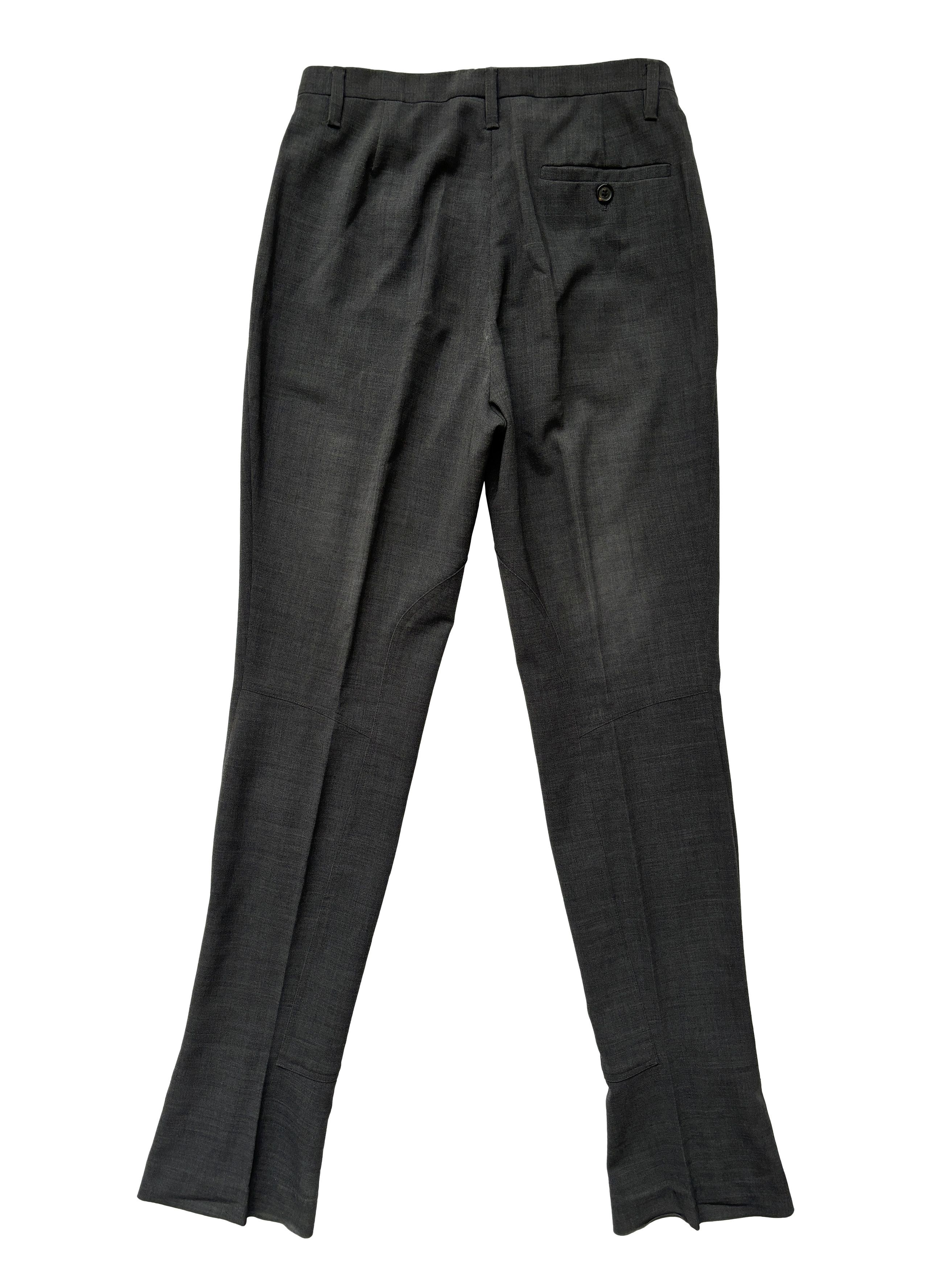 Prada ⚡️QUICK SALE⚡️Prada Grey Pants Trousers with Flared Hem Size 27" / US 4 / IT 40 - 2 Thumbnail