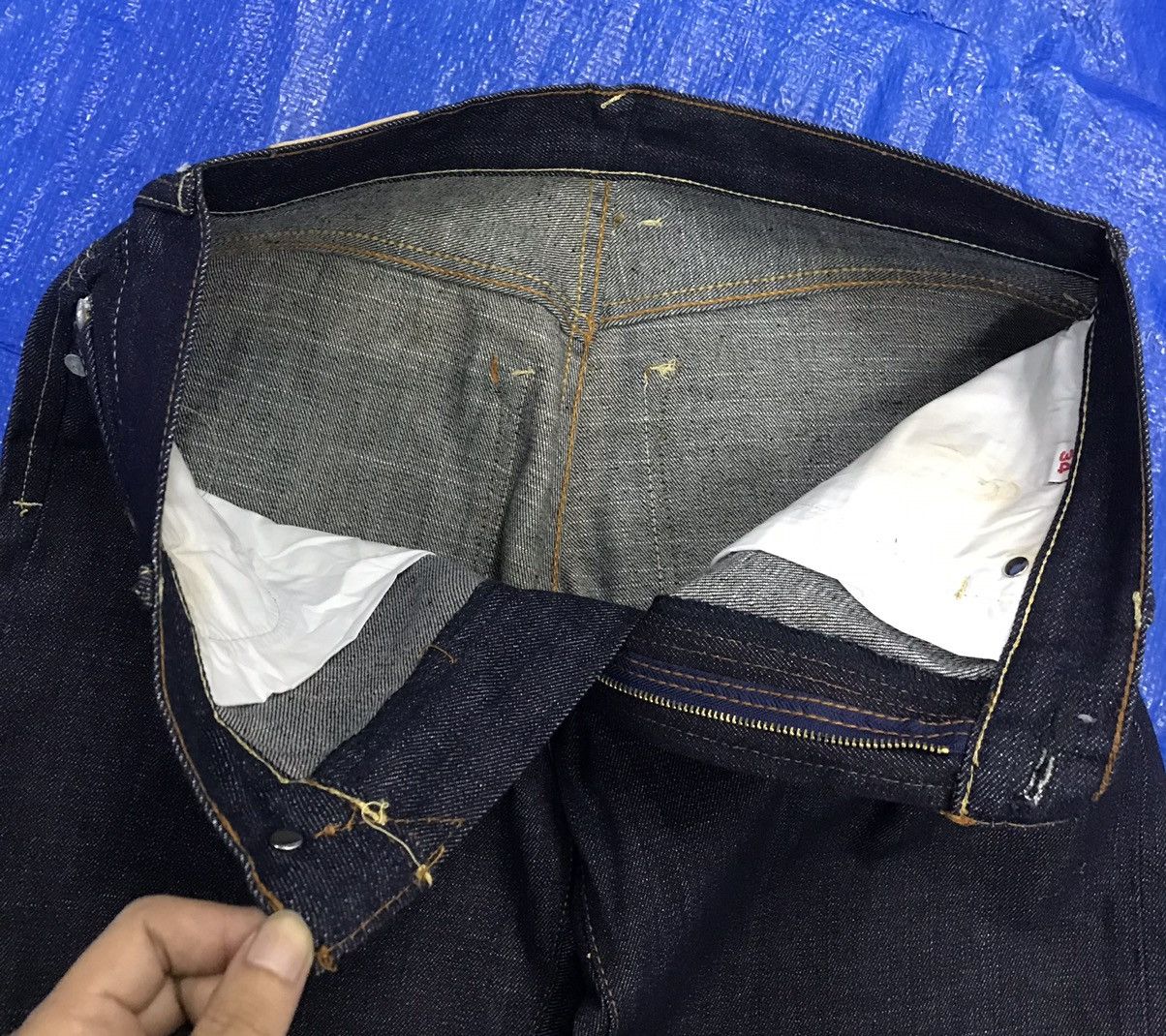 Japanese Brand FISH Koi Custom Jeans