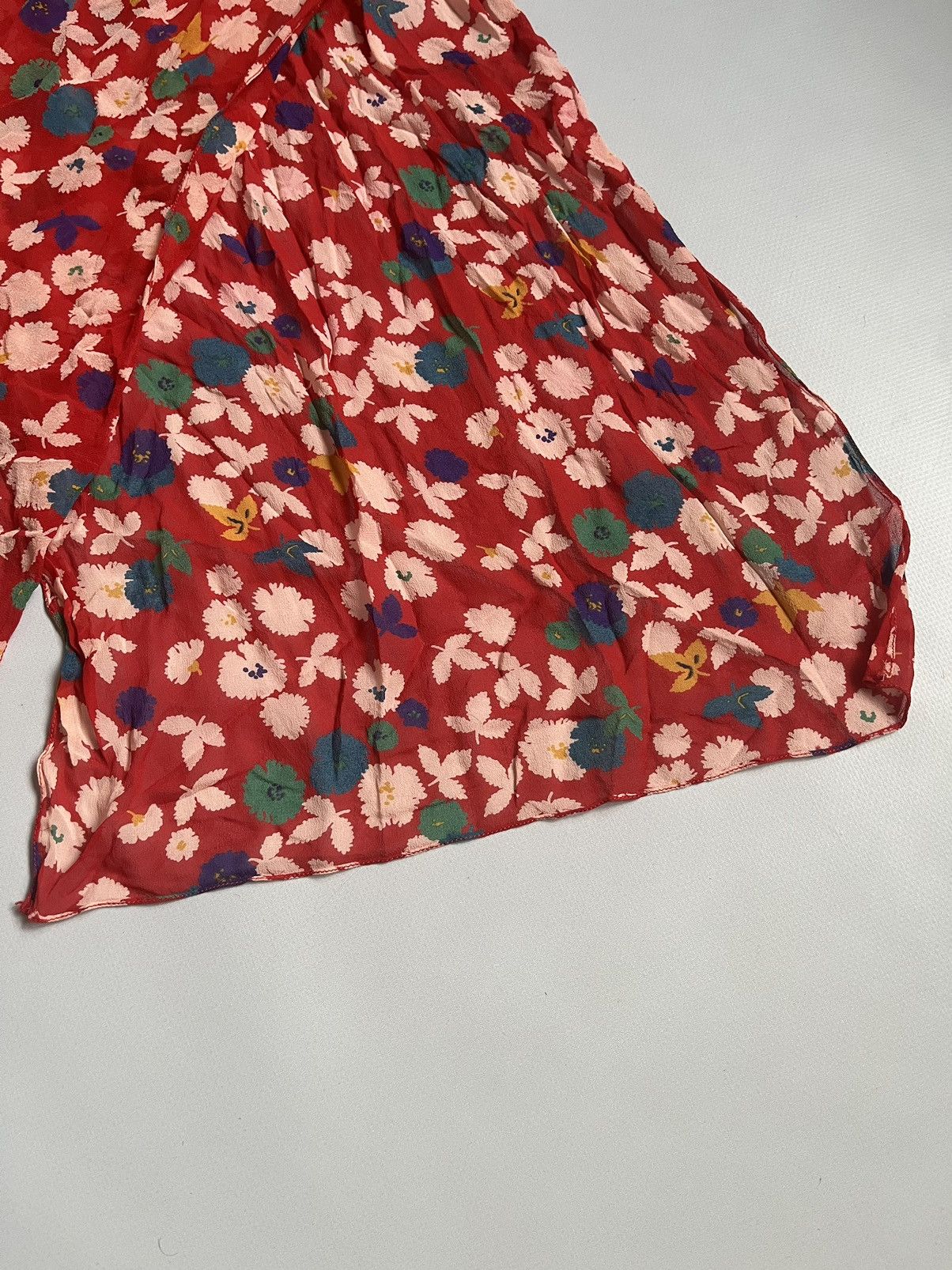 Valentino Vintage 80s Valentino Night Women Wool Viscose Red Cardigan Size M / US 6-8 / IT 42-44 - 20 Thumbnail