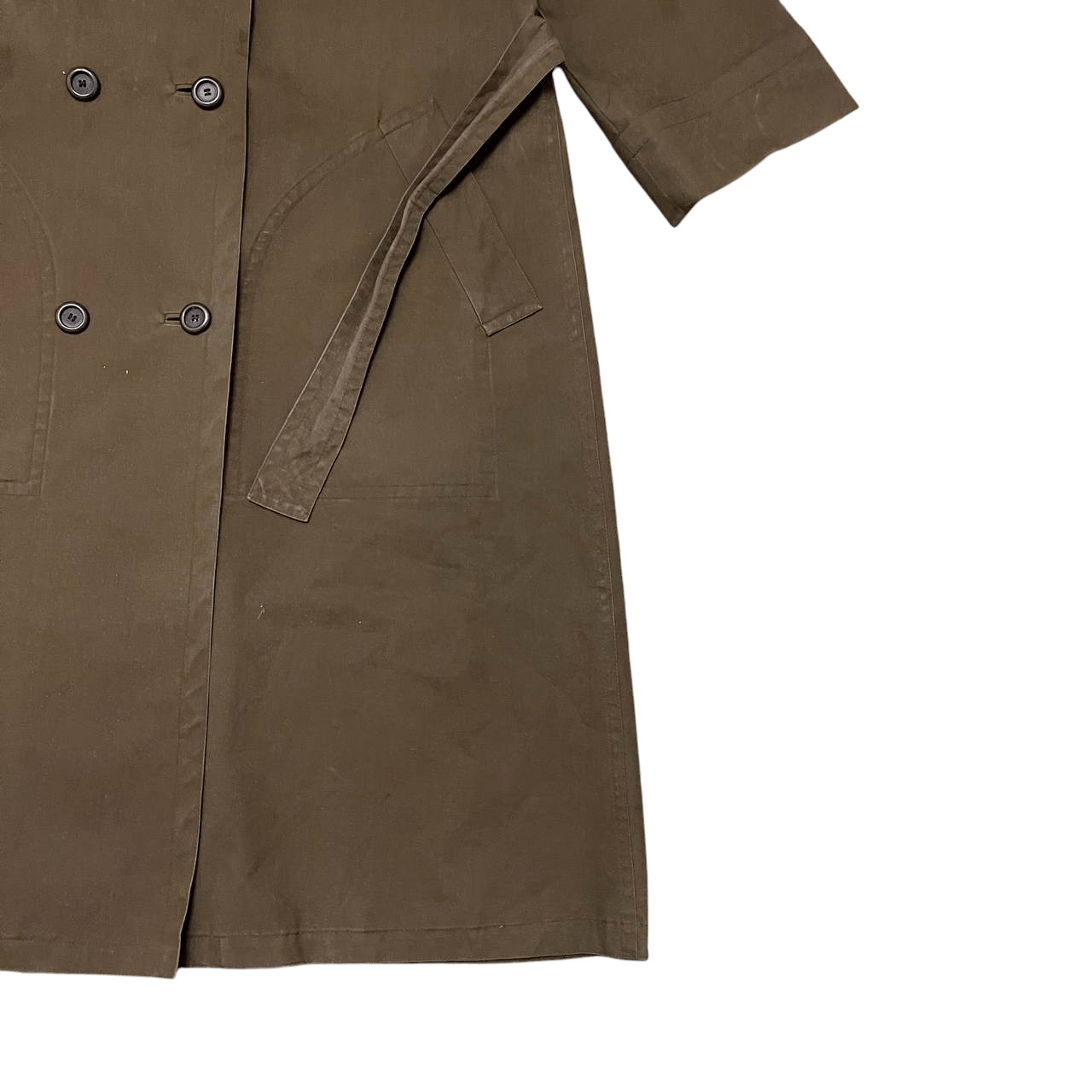 Christian Dior Monsieur Vintage Miss Dior Double Breasted Long Coat Brown Size M / US 6-8 / IT 42-44 - 4 Thumbnail