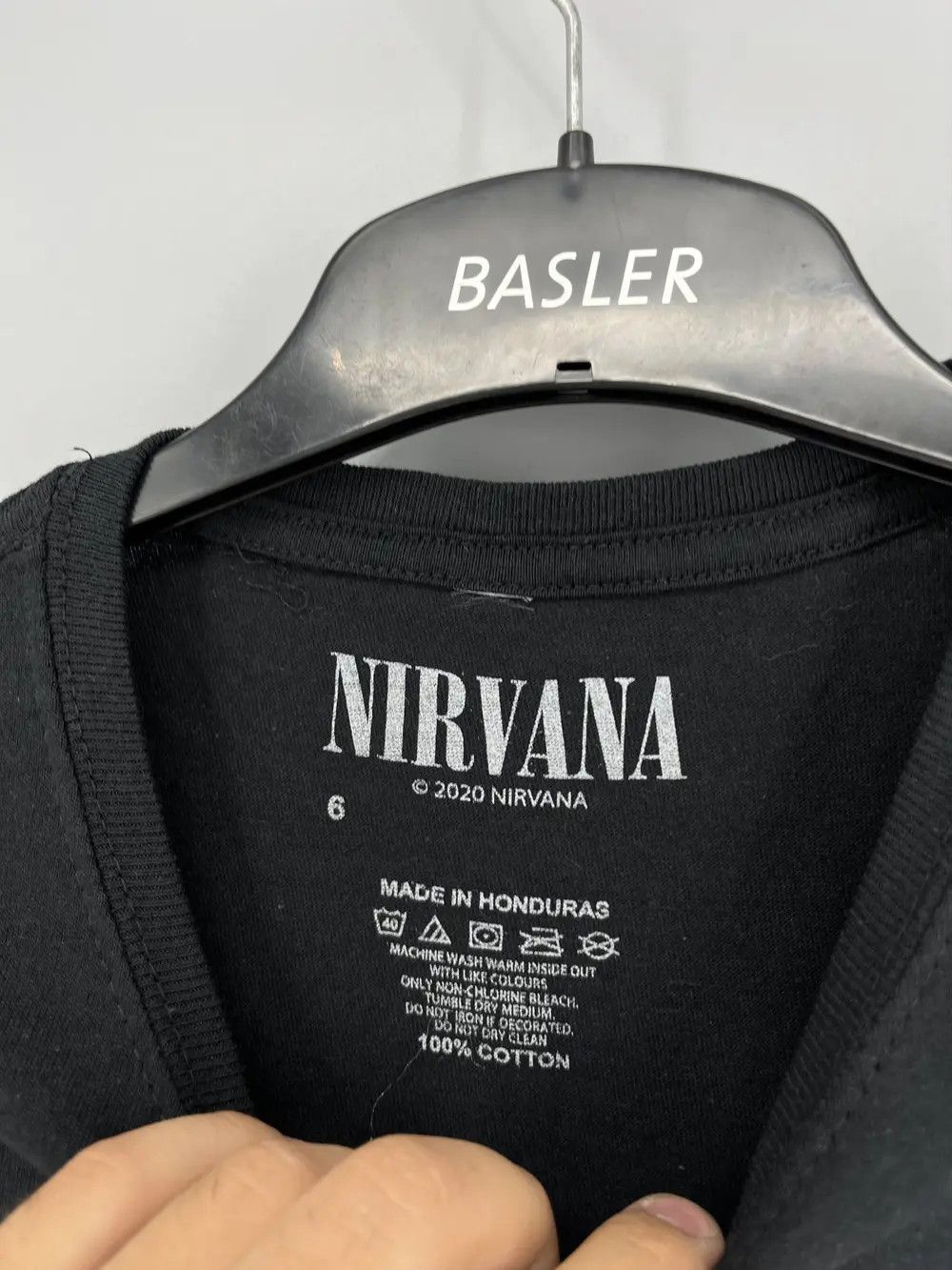 Band Tees Vintage Y2K Nirvana Kurt Cobain Tee Print Band Tour Rock Size US M / EU 48-50 / 2 - 5 Thumbnail