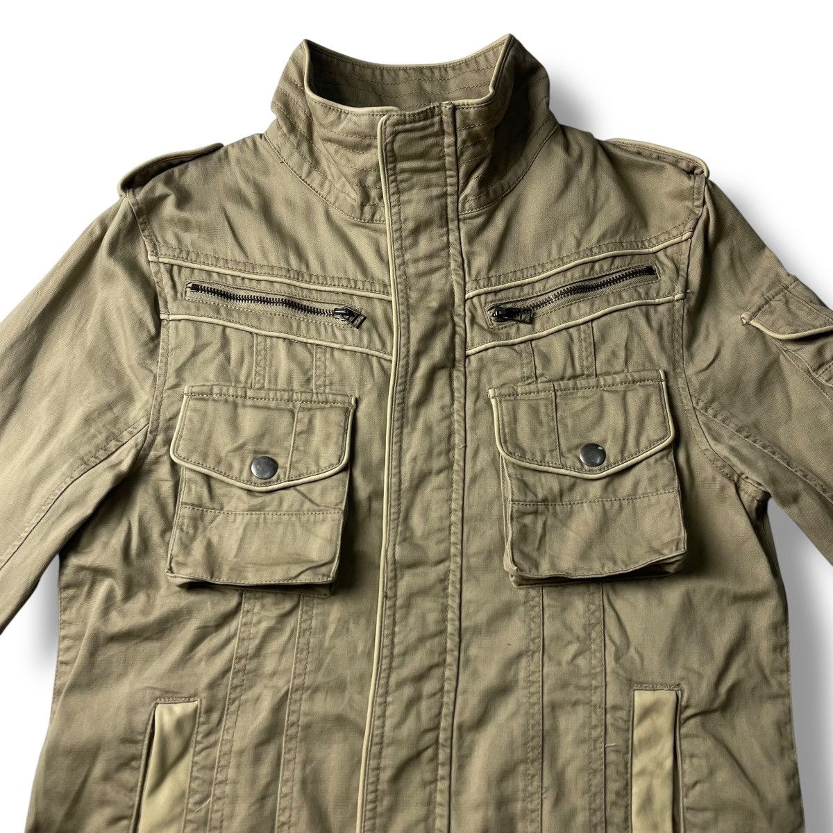 Le Grande Bleu (L.G.B.) 🇯🇵 CLONE DEVGRU MULTIPOCKET FULL ZIP BUTTON UP JACKET Size US L / EU 52-54 / 3 - 3 Thumbnail