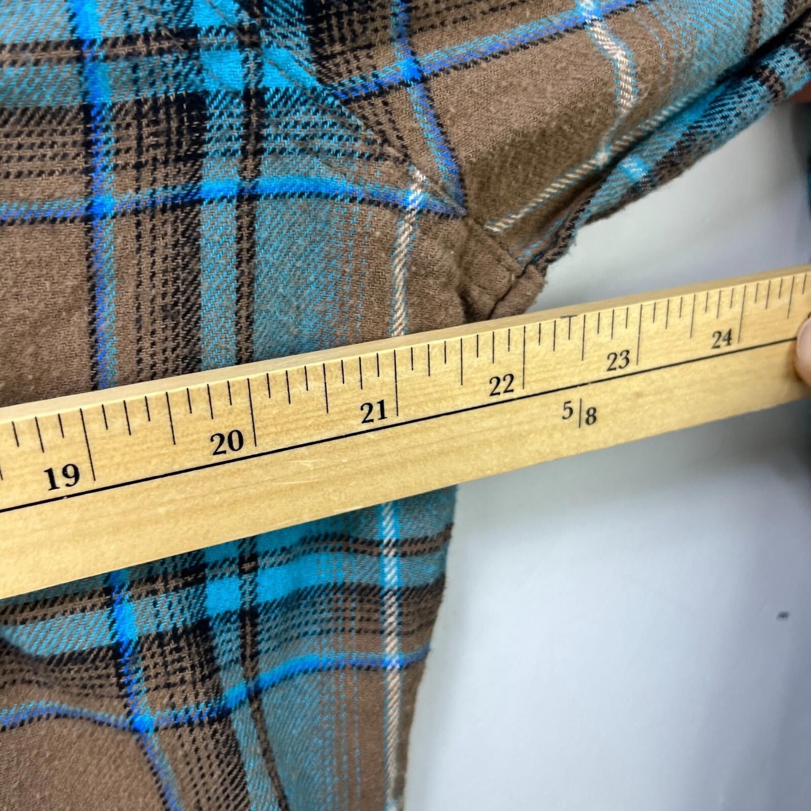 Wrangler Vintage Wrangler Western Pearl Snap Button-Up Plaid Shirt L Size US L / EU 52-54 / 3 - 7 Thumbnail