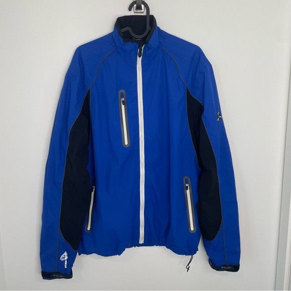 Other Second Skin Full Zip Golf Jacket Windbreaker Size US M / EU 48-50 / 2 - 1 Thumbnail