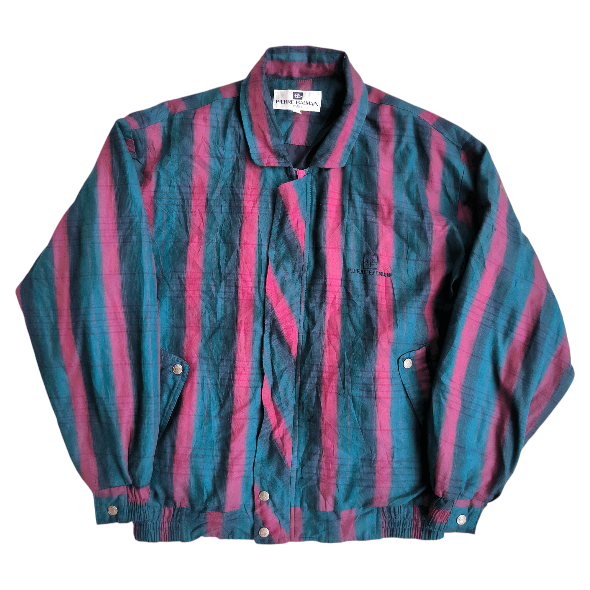 Balmain Vintage 1990s Balmain Casual Jacket Size US L / EU 52-54 / 3 - 1 Thumbnail