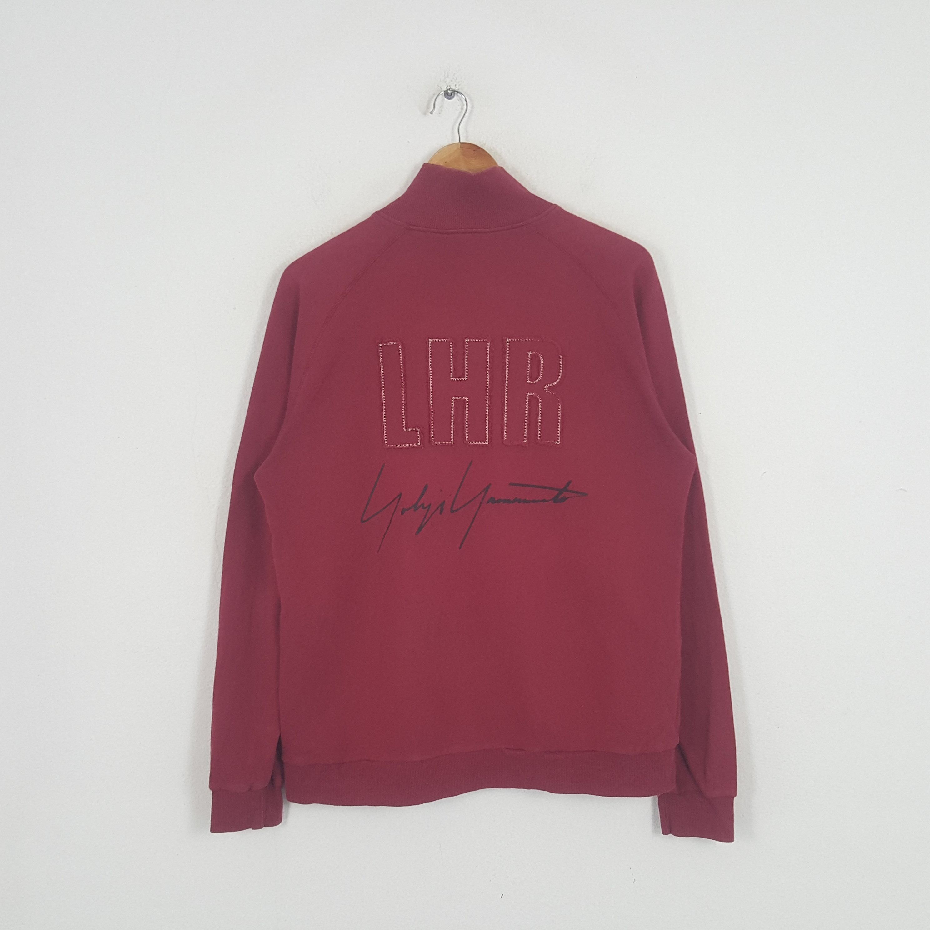 Adidas × Vintage × Yohji Yamamoto Vintage Adidas LHR Yohji Yamamoto Custom Art Sweatshirt Size US M / EU 48-50 / 2 - 1 Thumbnail