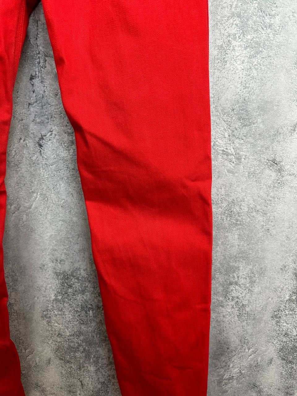 Diesel Black Gold Diesel Black Gold Type-241 Red Skinny Jeans Stretch Denim Size US 28 / EU 44 - 7 Thumbnail