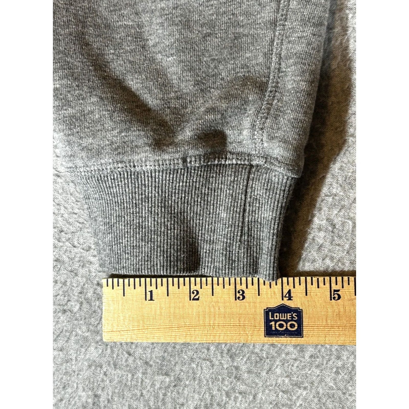Vintage GOAT USA Jogger Pants Mens Medium Gray Fleece Pocket Zipper Waist Drawstring Athletic Casual Tapered Leg Gym Size US 31 - 5 Thumbnail