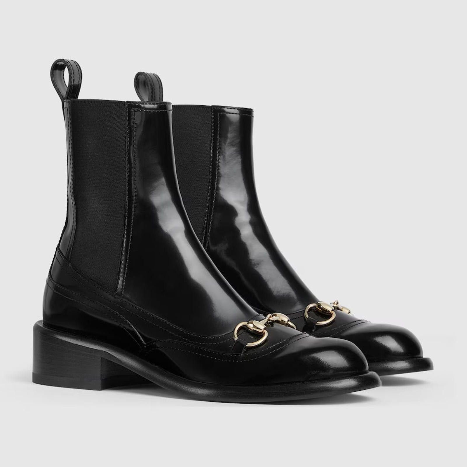 Gucci Gucci Horsebit Patent Boots Size US 7.5 / IT 37.5 - 4 Thumbnail