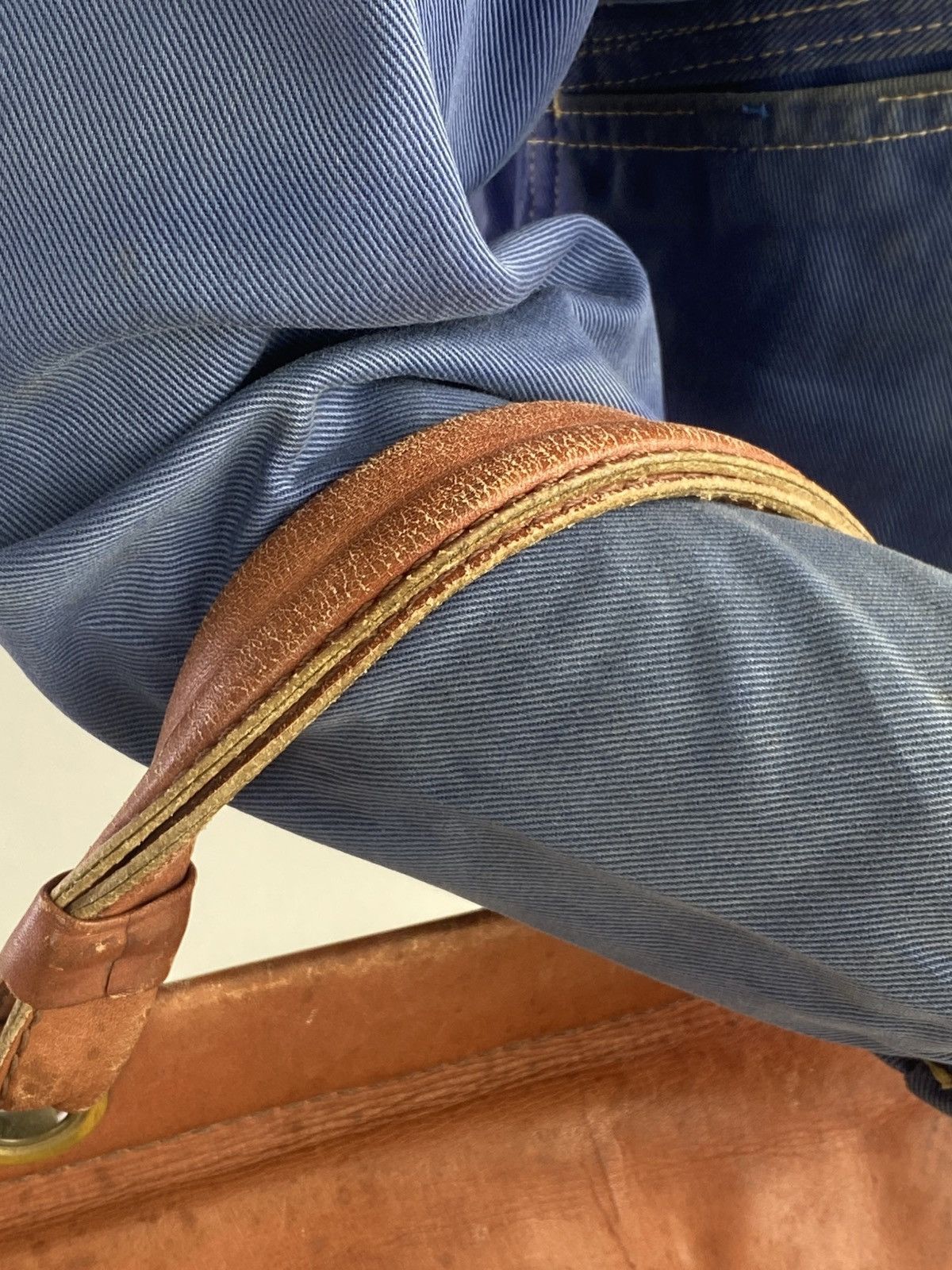 Porter Vintage 90's Porter Large Patina Leather Doctors Bag Size ONE SIZE - 13 Thumbnail