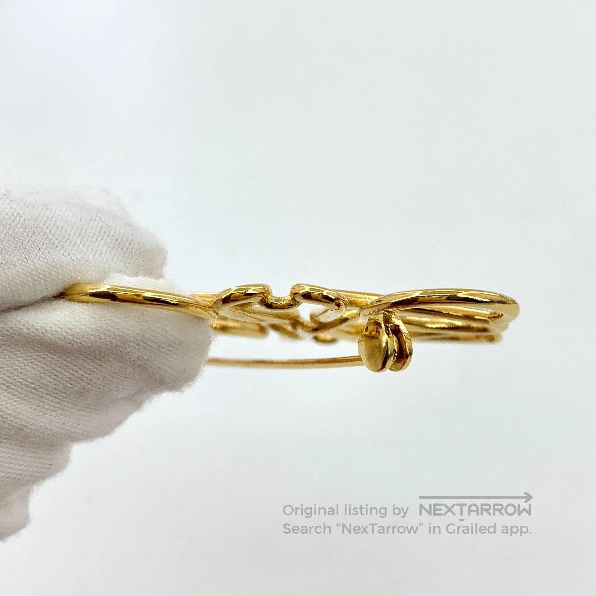 Loewe Loewe Gold Logo Brooch. Size ONE SIZE - 6 Thumbnail