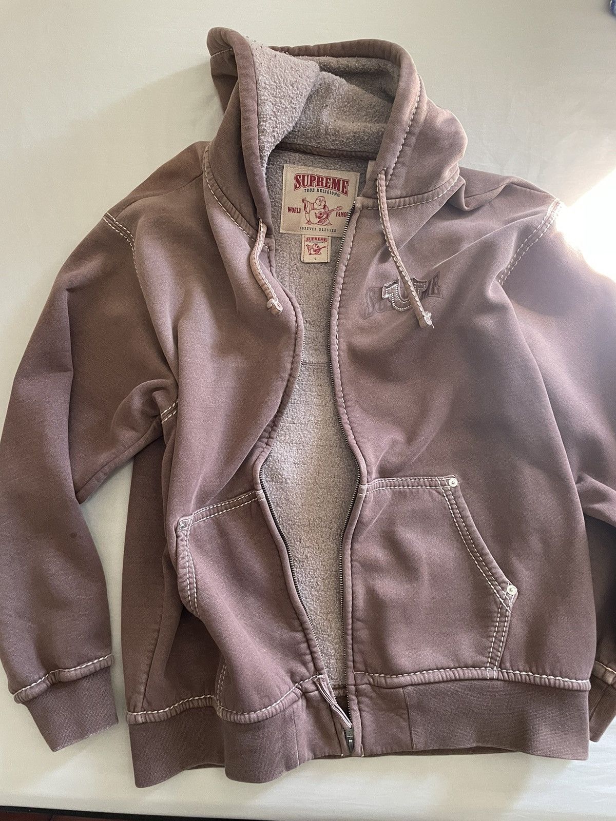 Supreme True Religion Zip Up Hoodie