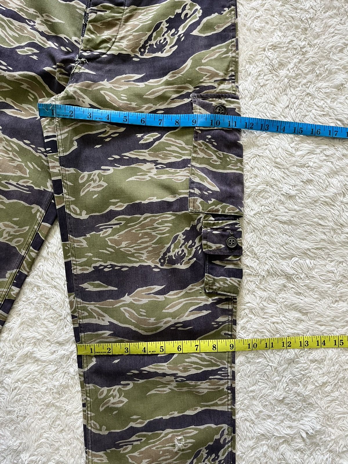 Vintage true vintage arvn vietnam war us army tiger stripe pants Size US 29 - 16 Thumbnail