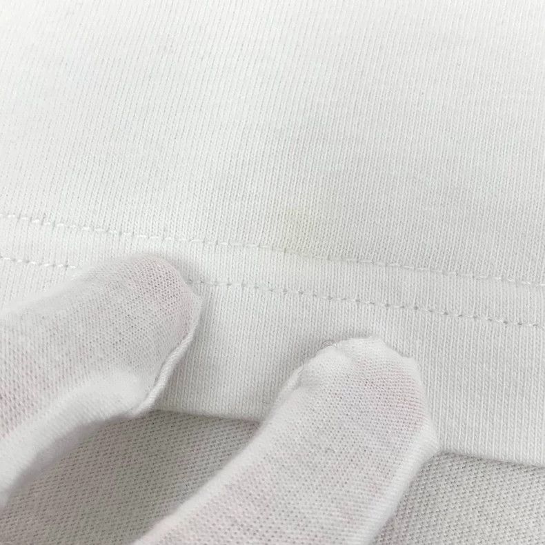 Balenciaga Balenciaga White logo monogram embroidered cotton crewneck Size US XS / EU 42 / 0 - 8 Thumbnail