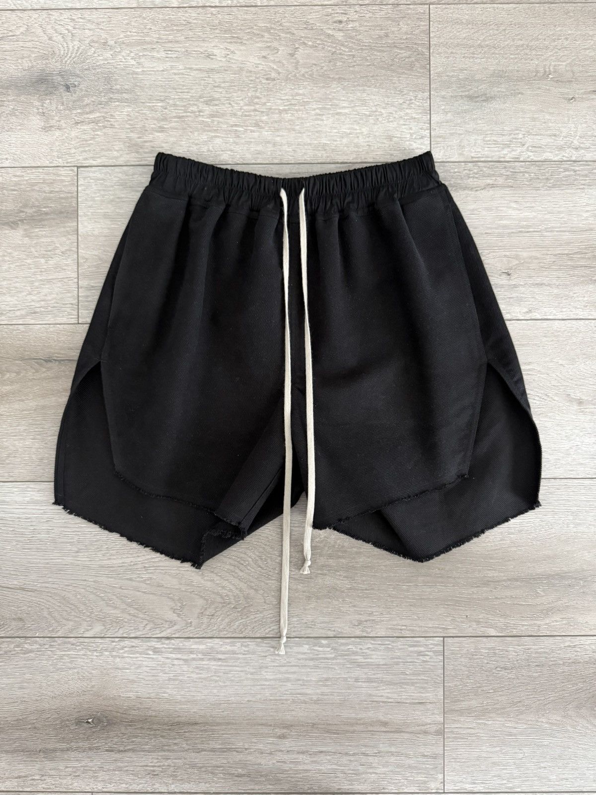 S DRKSHDW BOXER PODS BLACK 美品 Rick owens RICK OWENS DRKSHDW - BLACK DRAWSTRING PODS SHORT – LE LABO STORE